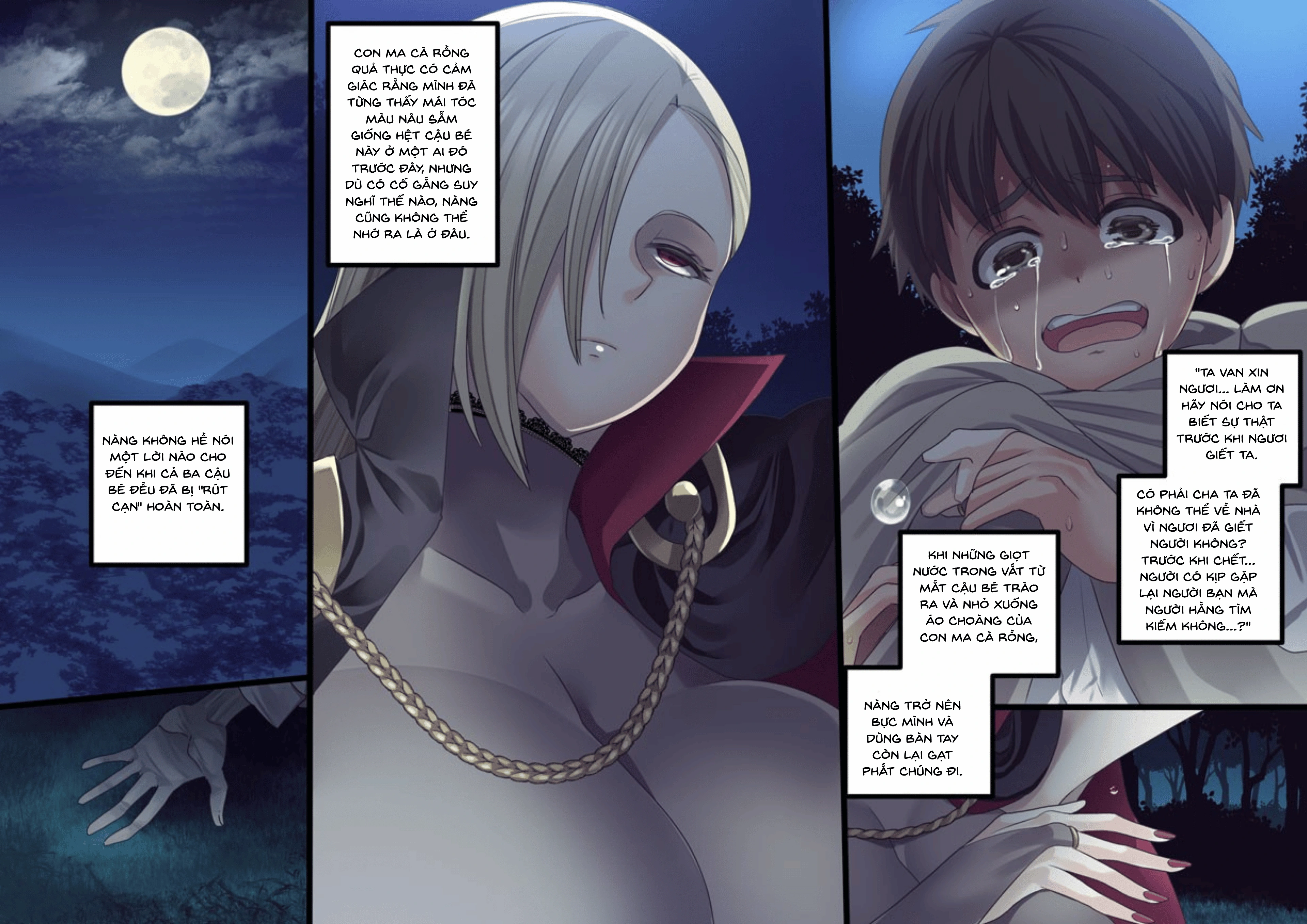 Câu chuyện về việc bị một nữ ma cà rồng xinh đẹ... - Chap 15 - 3