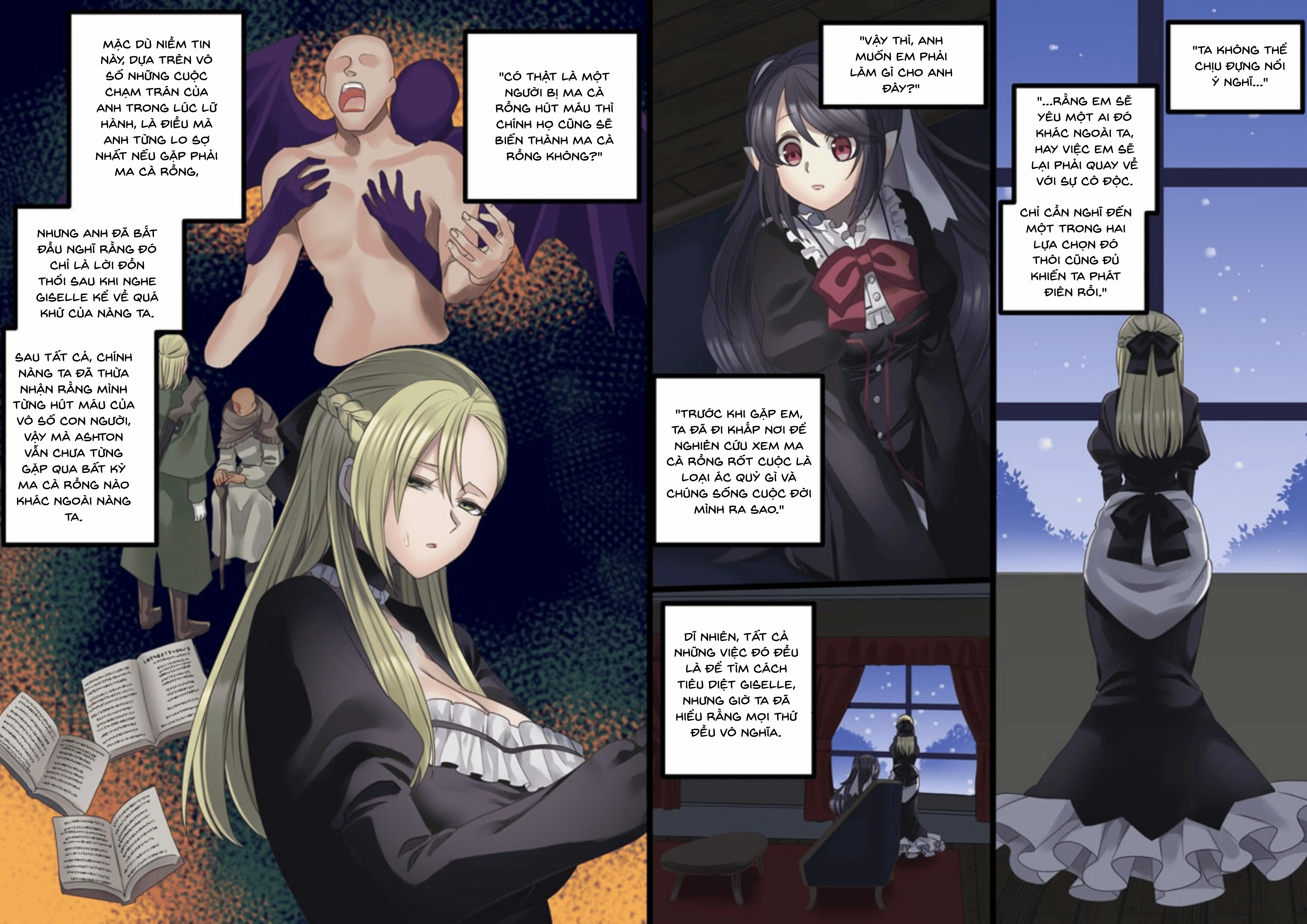 Câu chuyện về việc bị một nữ ma cà rồng xinh đẹ... - Chap 13 - 11