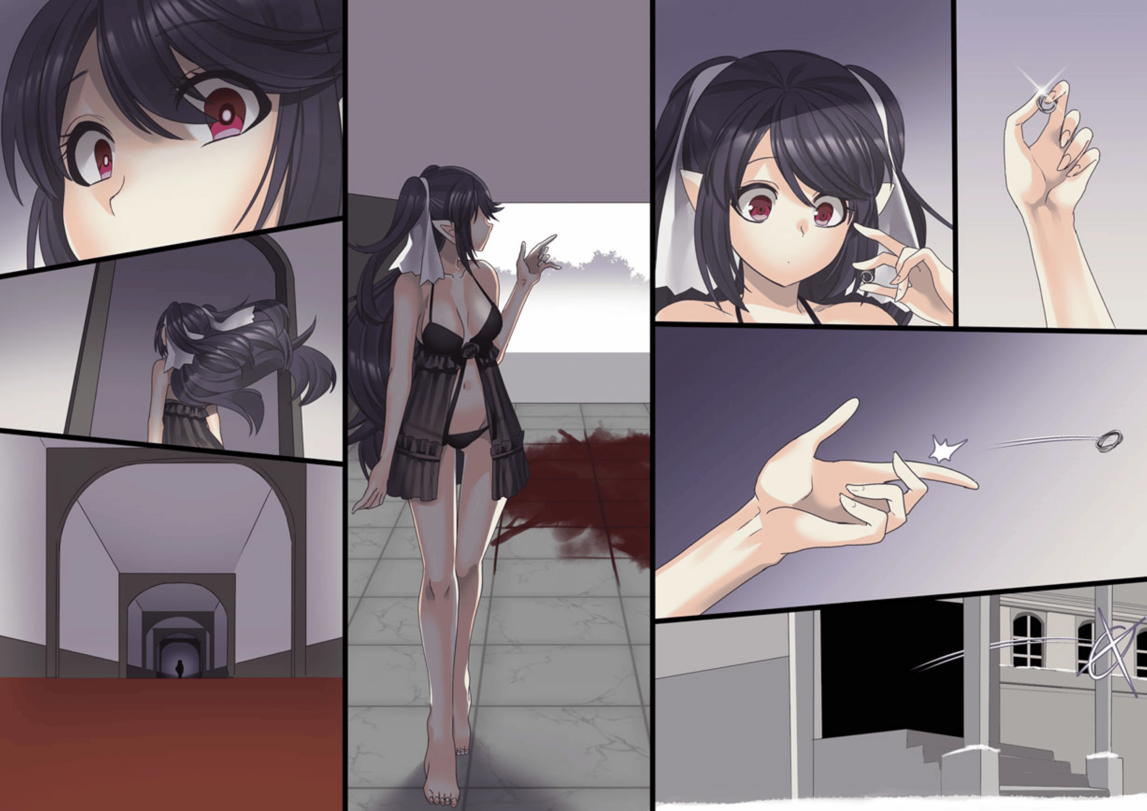 Câu chuyện về việc bị một nữ ma cà rồng xinh đẹ... - Chap 13 - 7