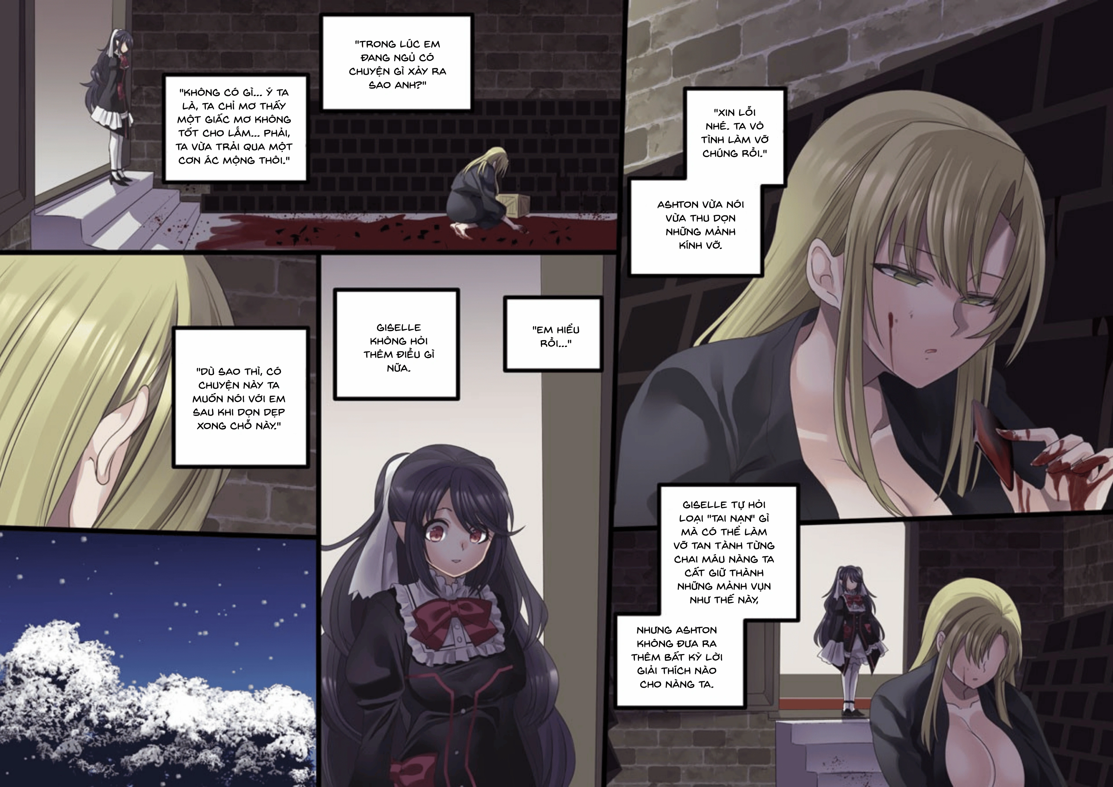 Câu chuyện về việc bị một nữ ma cà rồng xinh đẹ... - Chap 13 - 9