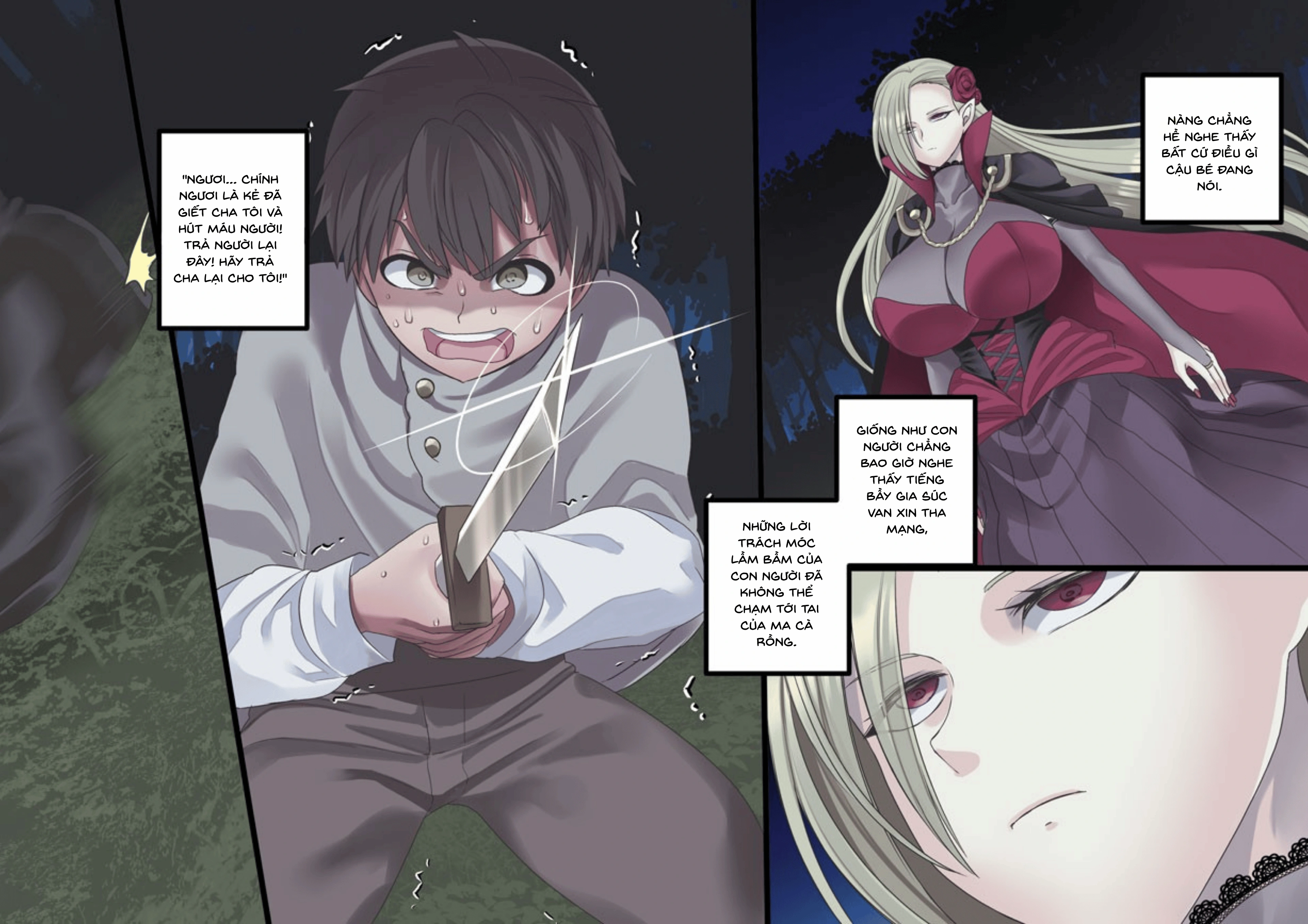 Câu chuyện về việc bị một nữ ma cà rồng xinh đẹ... - Chap 14 - 16