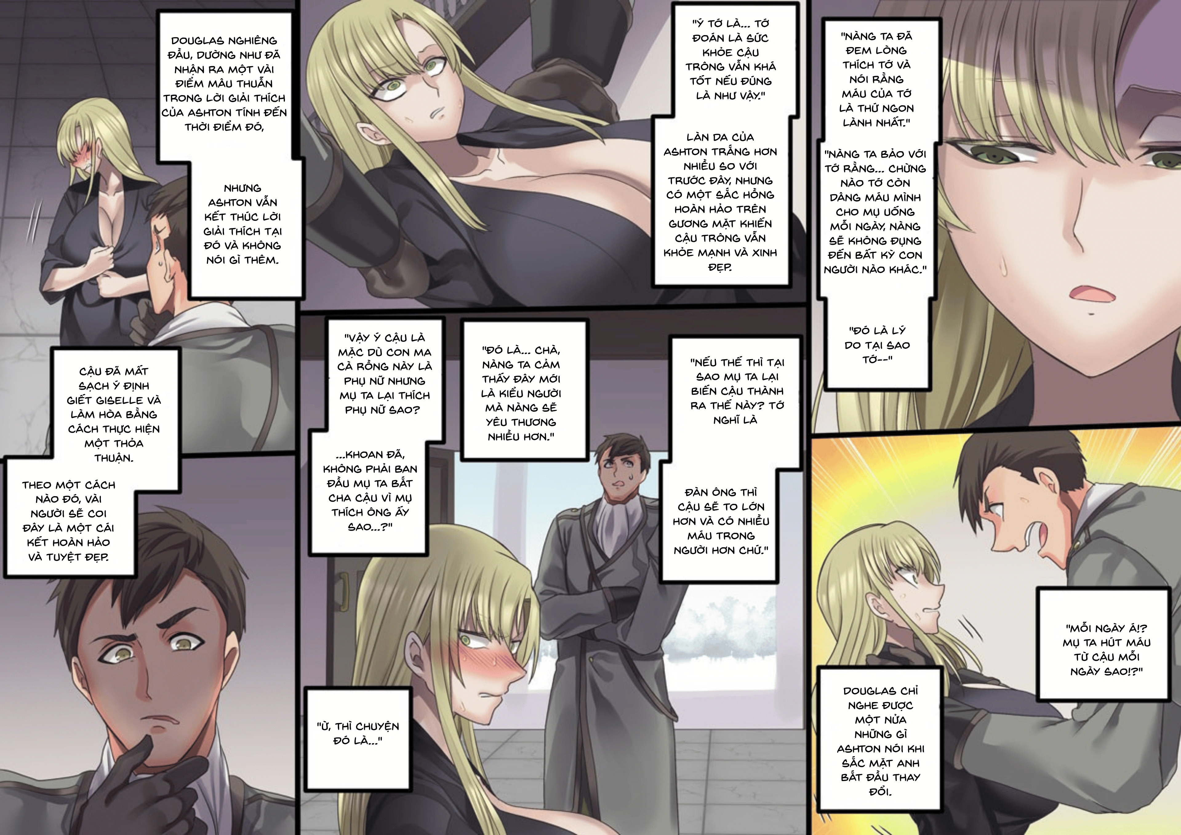 Câu chuyện về việc bị một nữ ma cà rồng xinh đẹ... - Chap 12 - 7