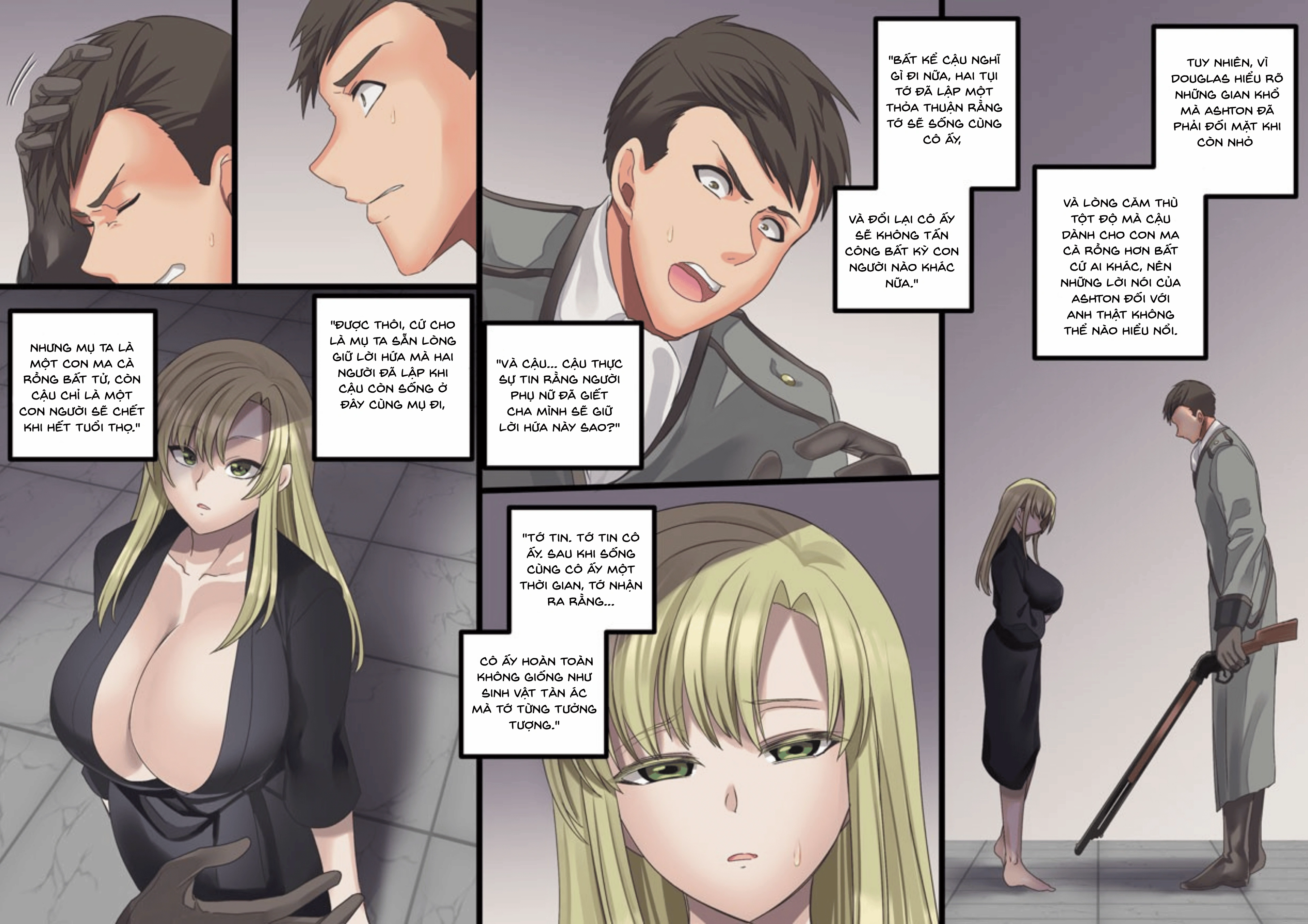 Câu chuyện về việc bị một nữ ma cà rồng xinh đẹ... - Chap 12 - 8