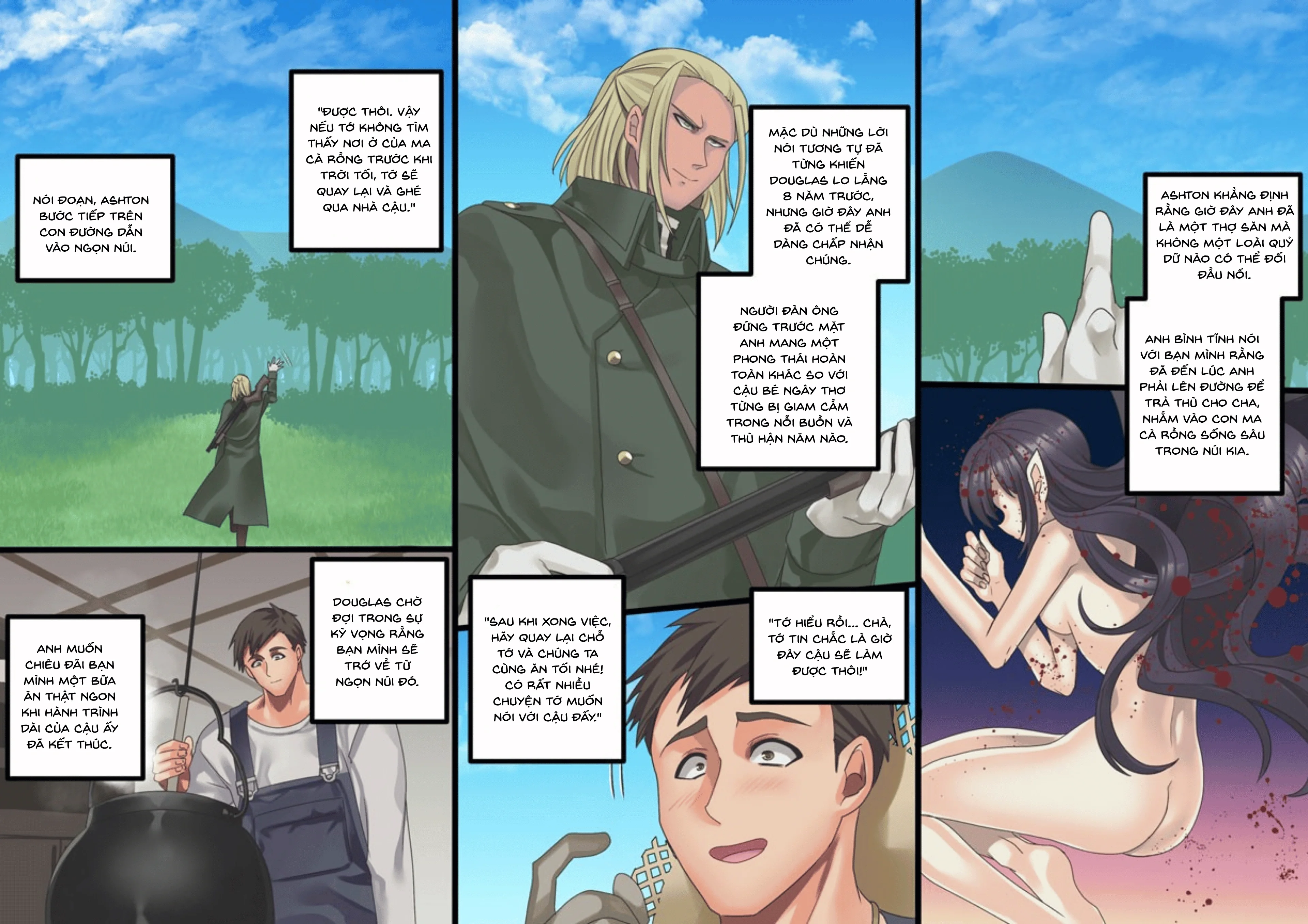 Câu chuyện về việc bị một nữ ma cà rồng xinh đẹ... - chap 11 - 5