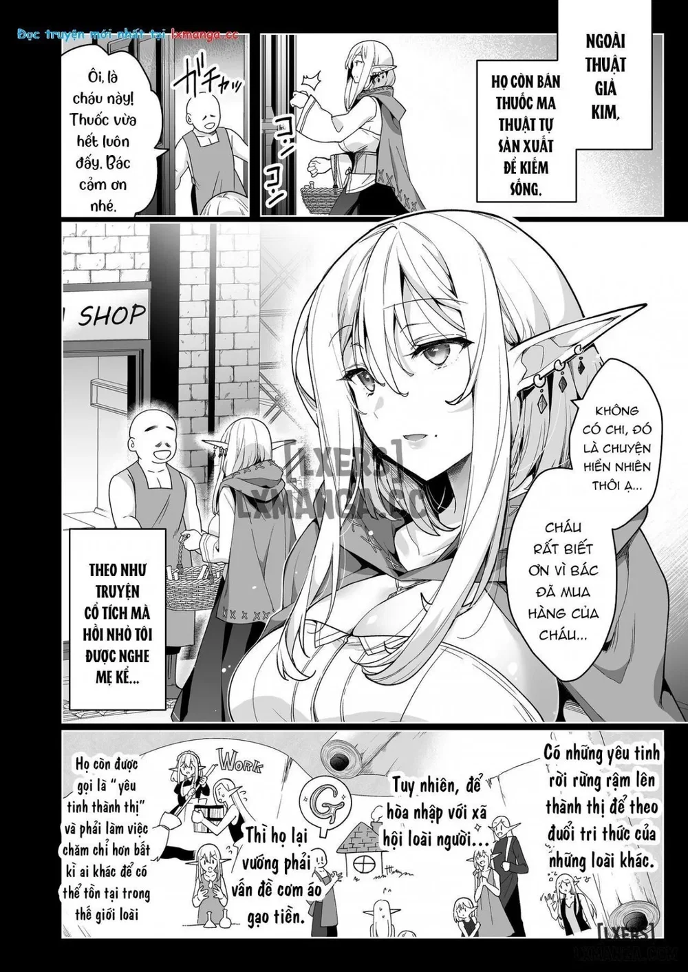 Elf ni Inmon o Tsukeru Hon [エルフに淫紋を付ける本] - Chap 6 - LEVEL:6 - 4