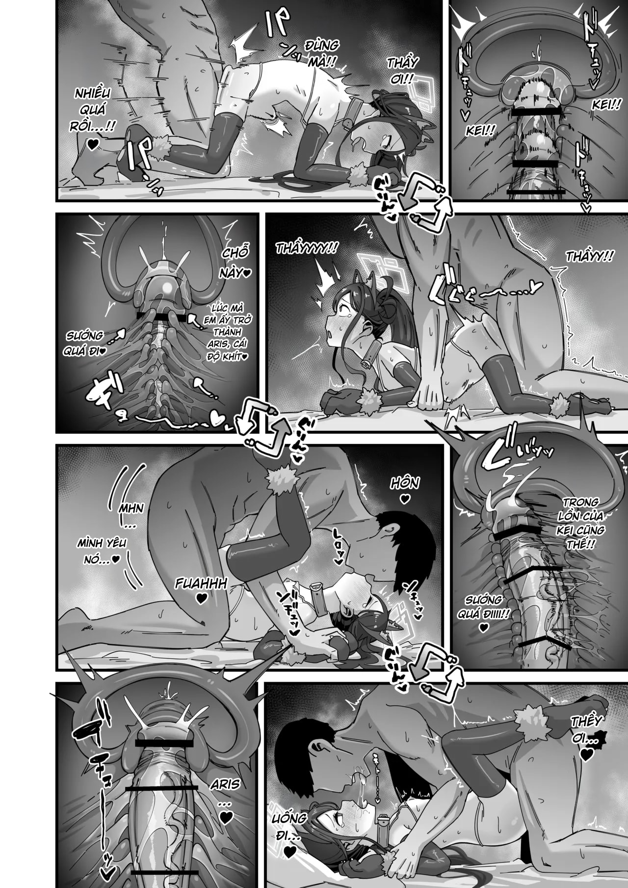 Câu truyện về cuộc chơi phối giống nghiêm túc h... - Phan 3 - 29