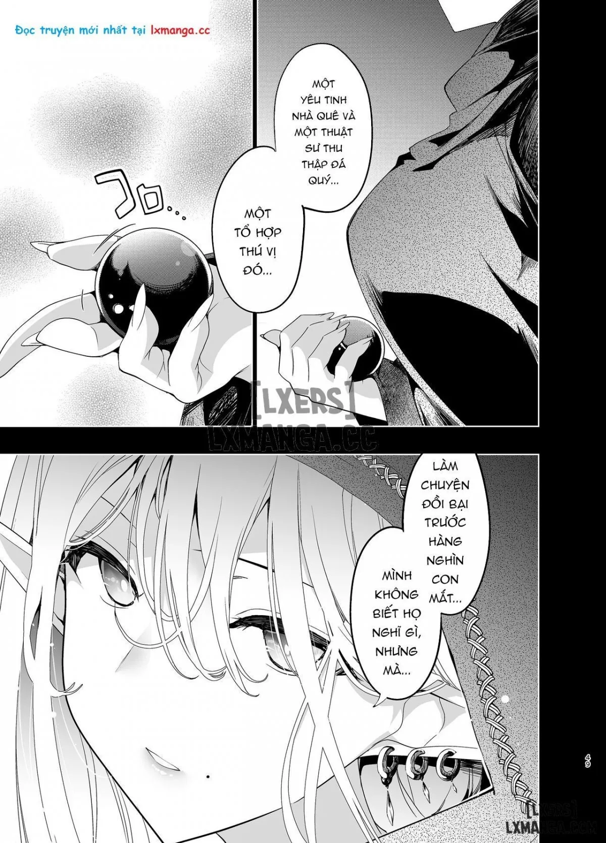 Elf ni Inmon o Tsukeru Hon [エルフに淫紋を付ける本] - Chap 5 - LEVEL:5 - 49