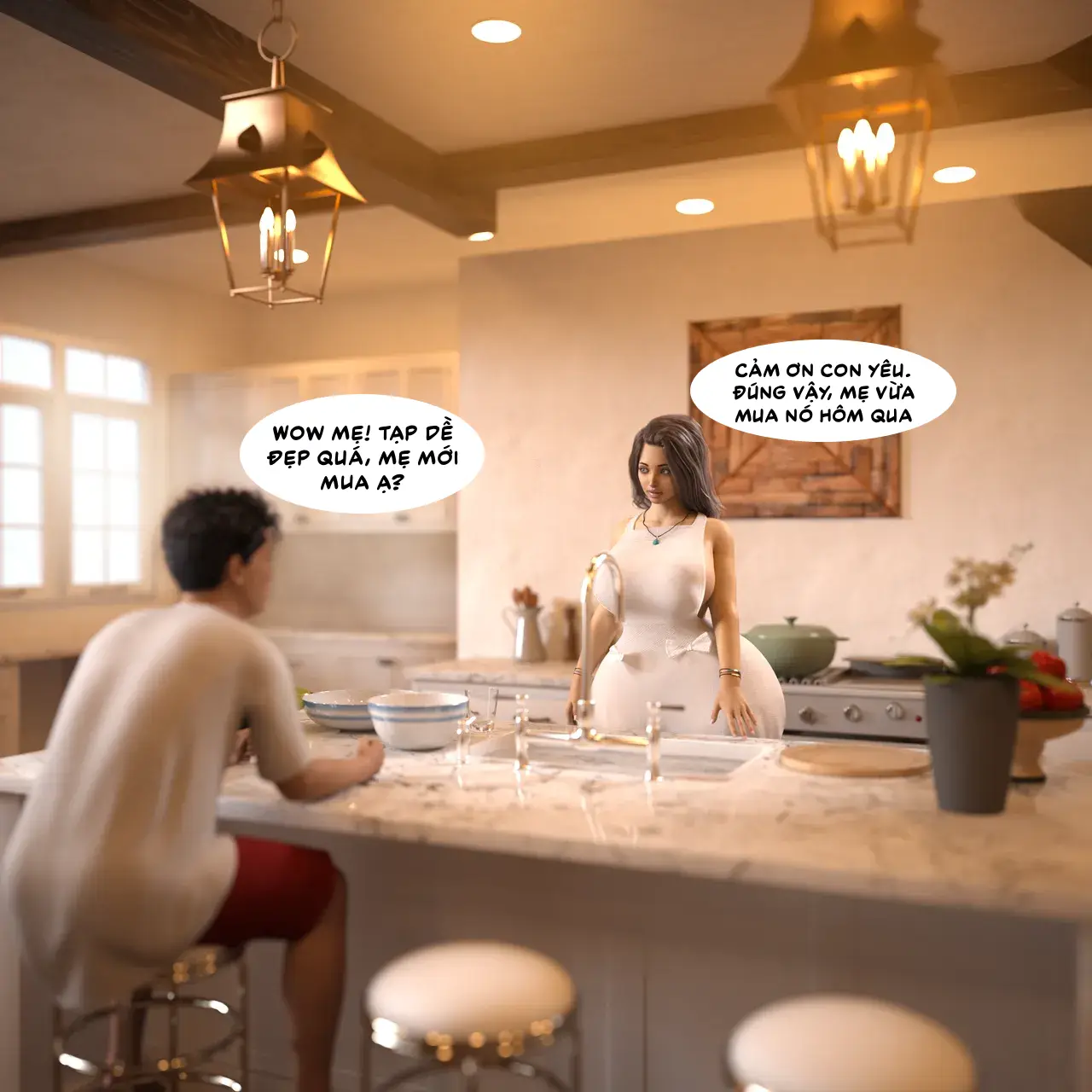 Farrahs và Damons Vacation [Rev2019] - Dinner Time 1 - 2