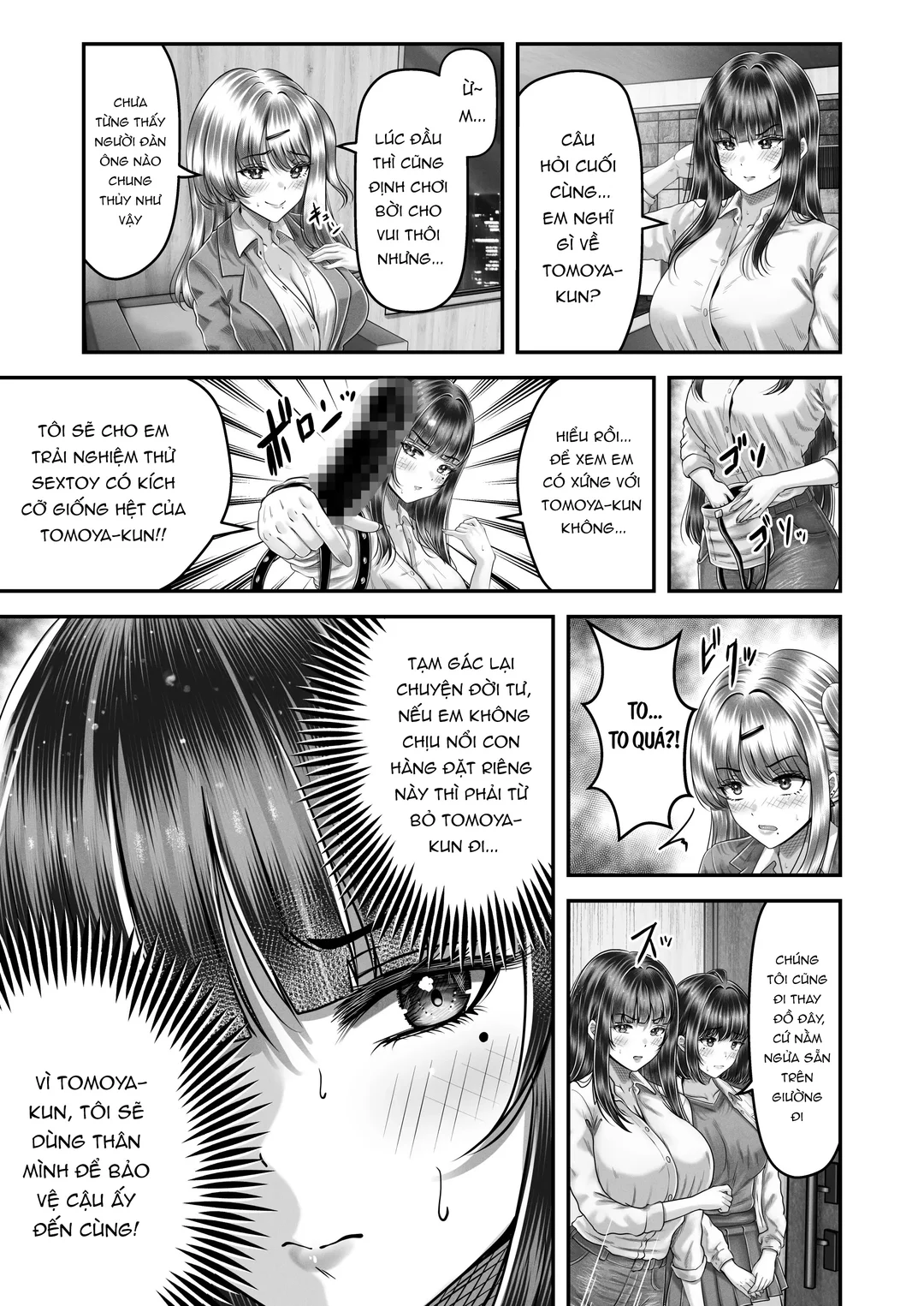 Làm tình với cặp chị em nóng bỏng - Chap 3 - Khủng hoảng hai chị em - 17