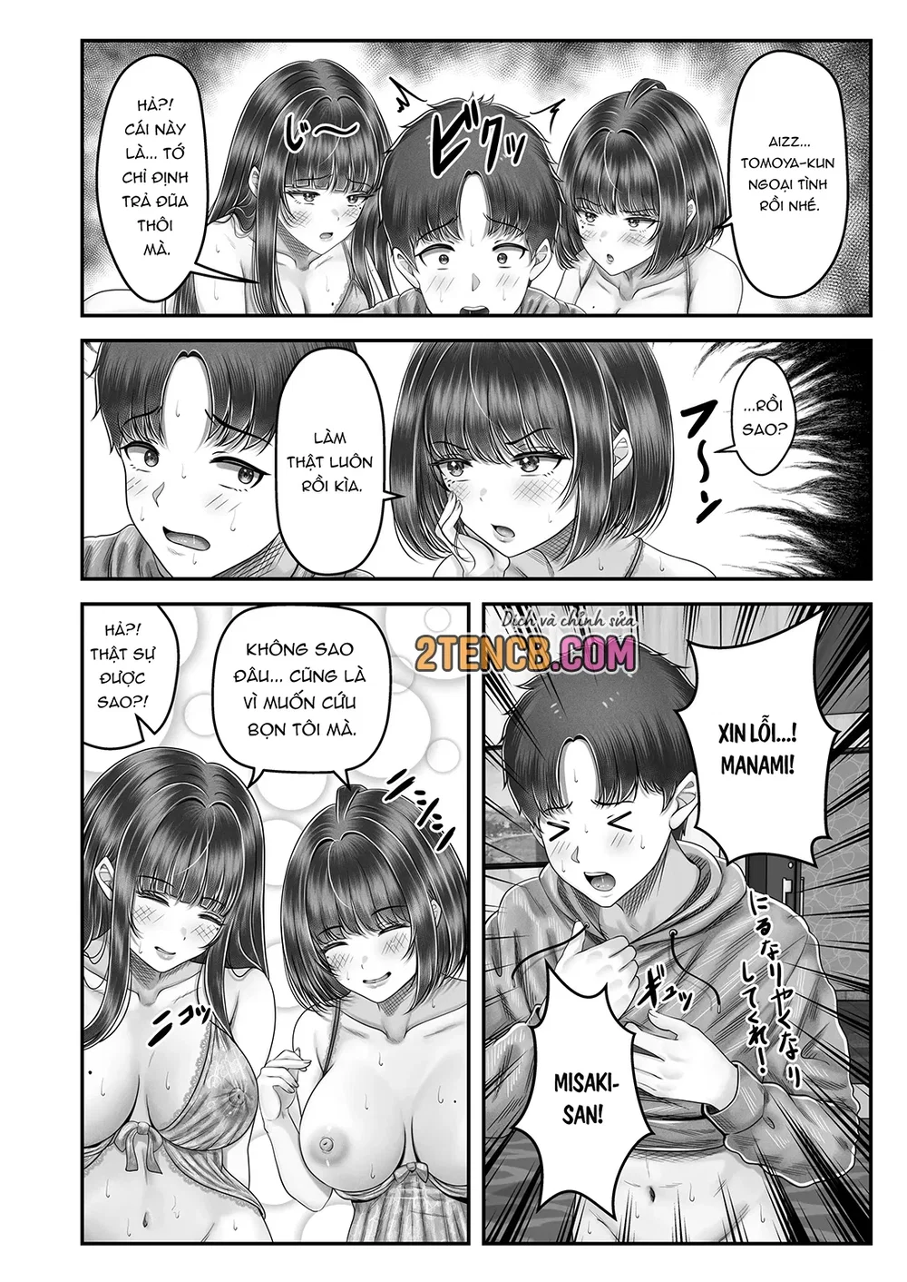 Làm tình với cặp chị em nóng bỏng - Chap 3 - Khủng hoảng hai chị em - 38