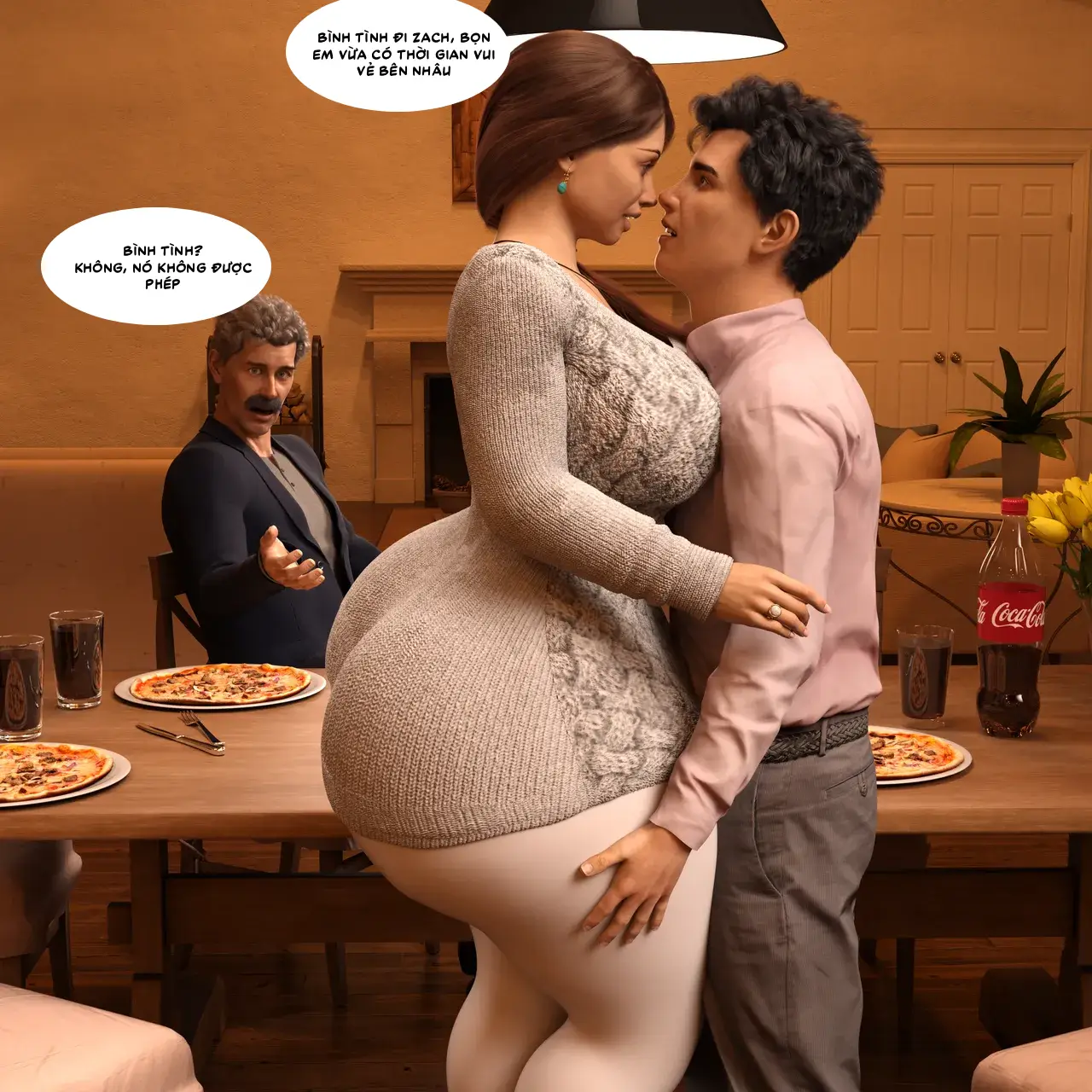 Farrahs và Damons Vacation [Rev2019] - Diner Time 2 - 13