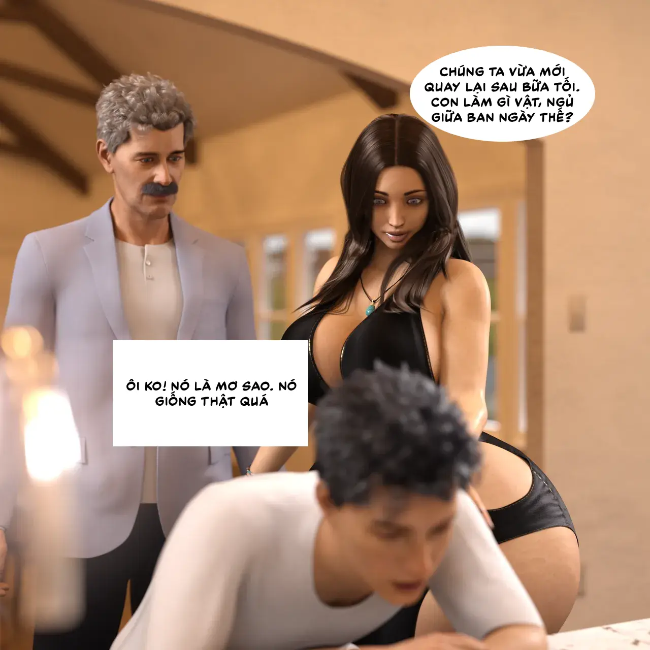 Farrahs và Damons Vacation [Rev2019] - Diner Time 2 - 17