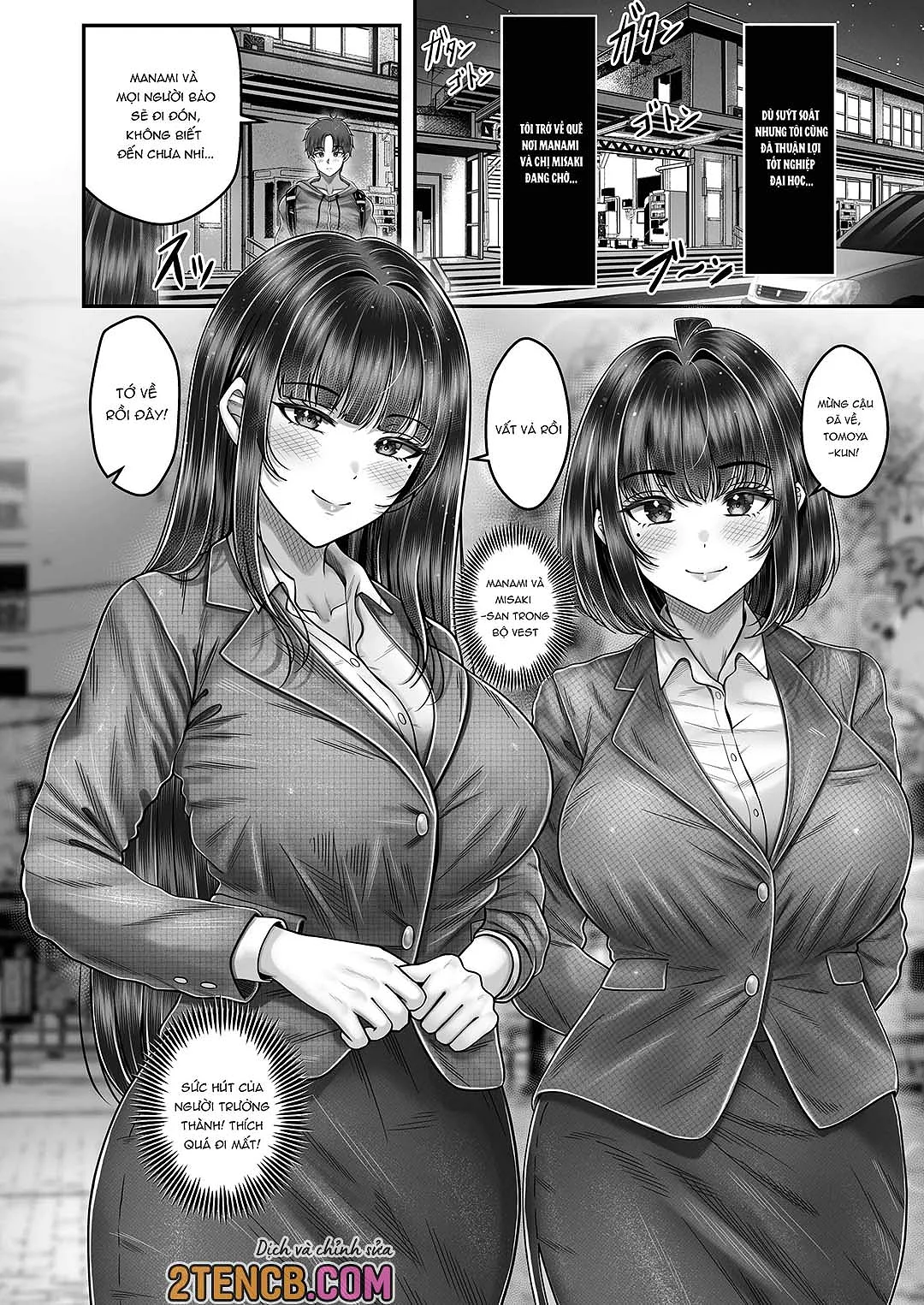 Làm tình với cặp chị em nóng bỏng - Chap 4 - 10