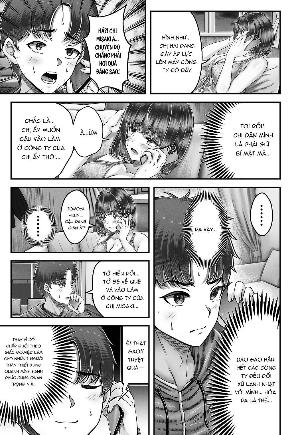 Làm tình với cặp chị em nóng bỏng - Chap 4 - 5