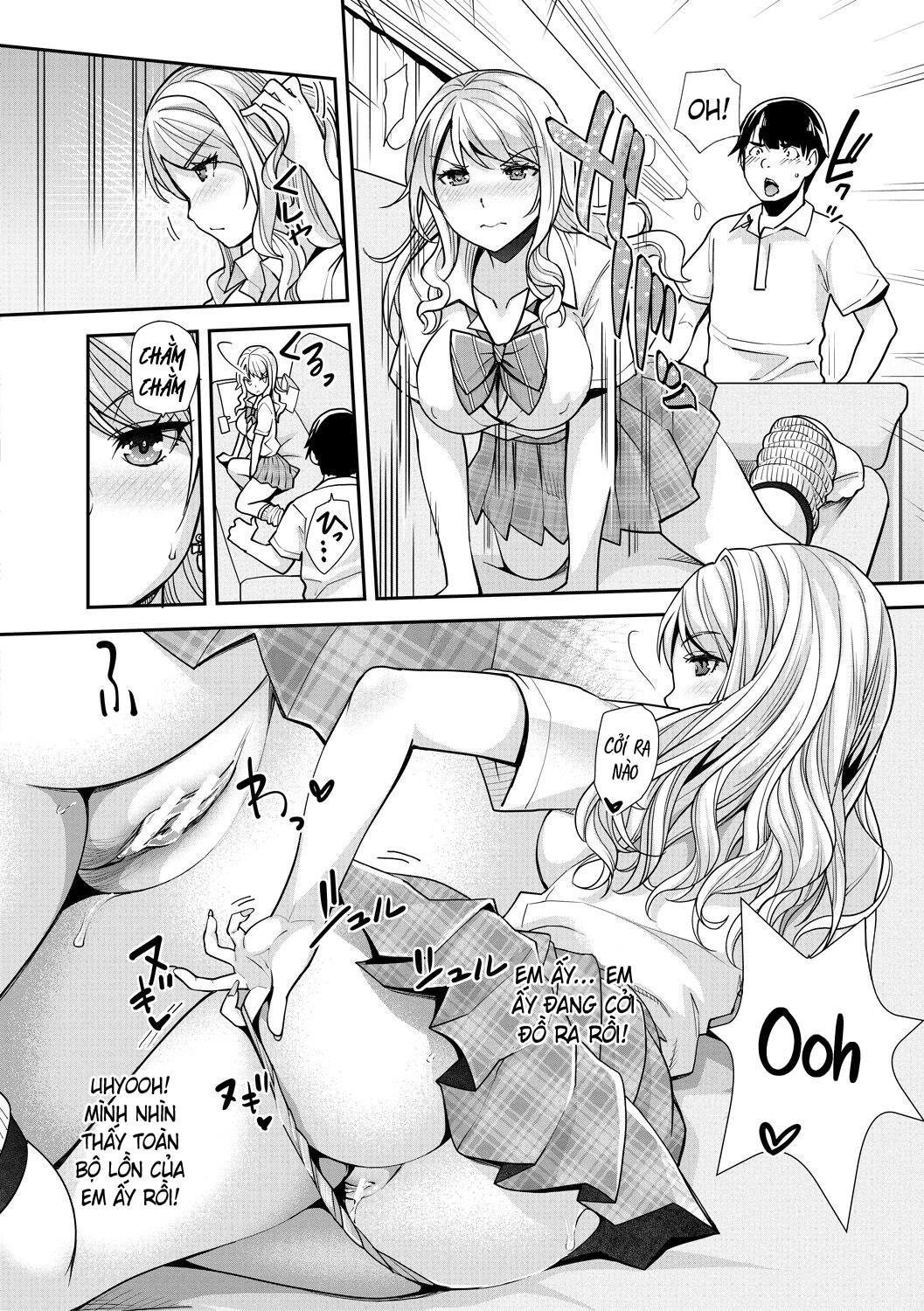 Cô em gái gyaru ra liên tục trong trò chơi thôi... - Chap 1 - 10