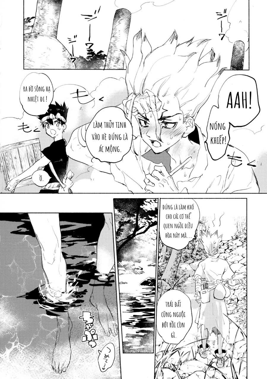 mùa hè rực rỡ trong thế giới đá - Chap 1 - 11