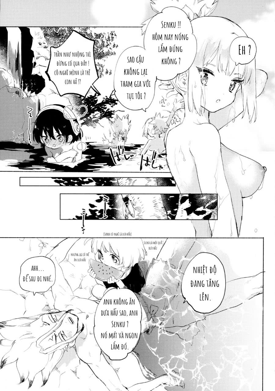 mùa hè rực rỡ trong thế giới đá - Chap 1 - 14