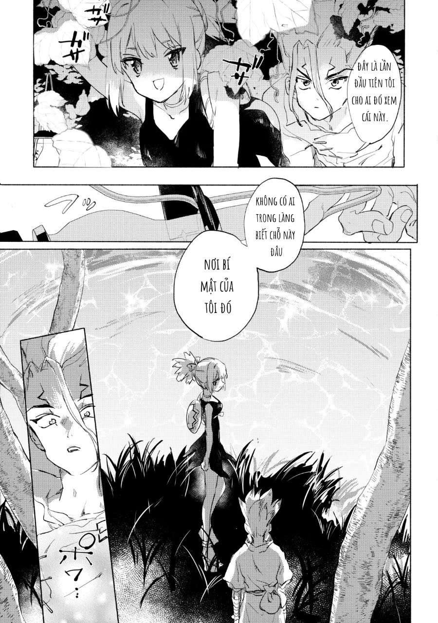 mùa hè rực rỡ trong thế giới đá - Chap 1 - 17