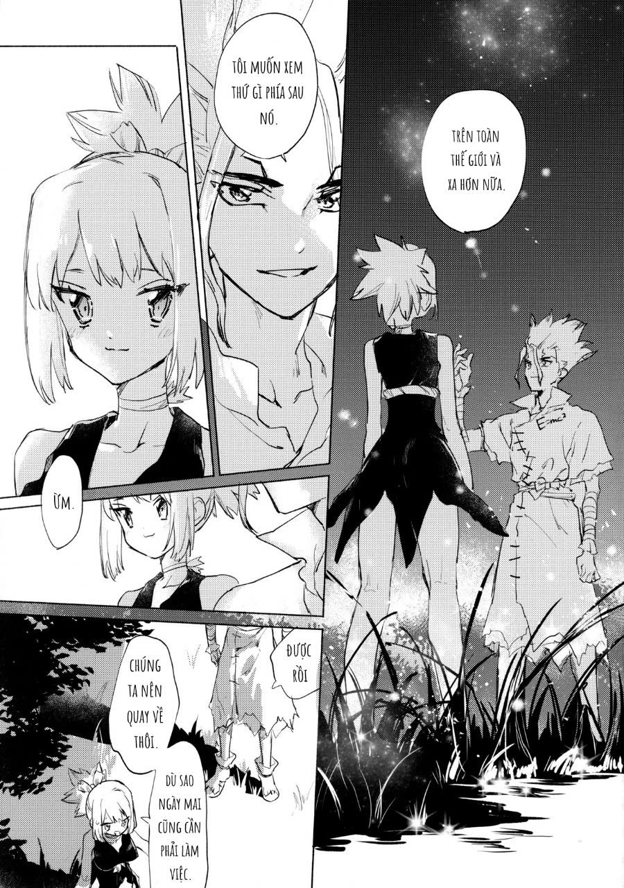 mùa hè rực rỡ trong thế giới đá - Chap 1 - 21