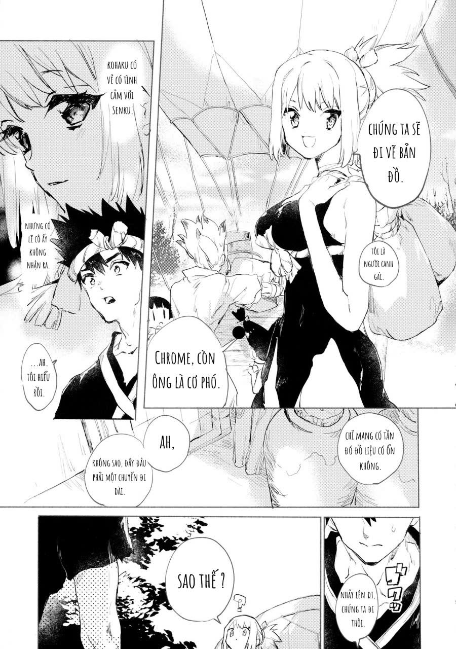 mùa hè rực rỡ trong thế giới đá - Chap 1 - 5