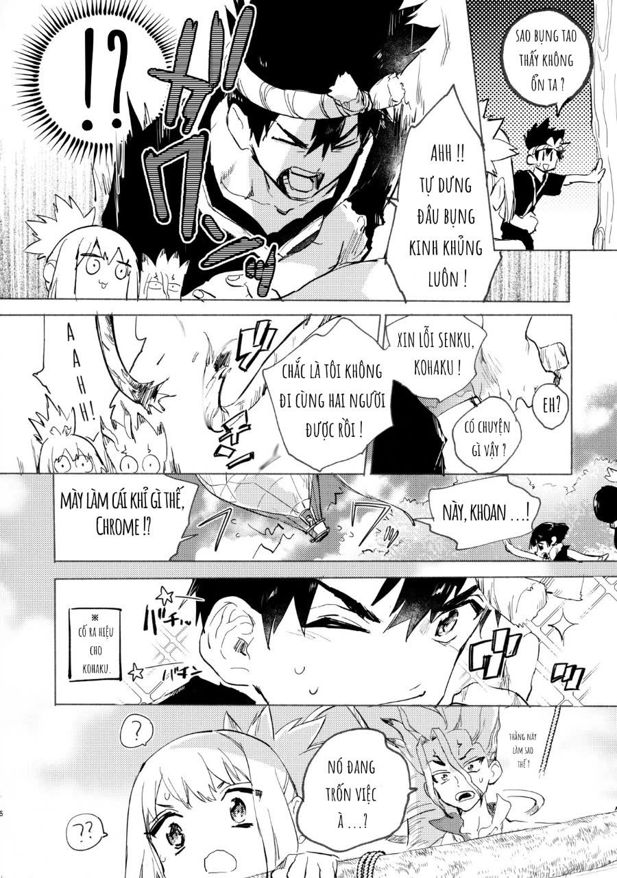 mùa hè rực rỡ trong thế giới đá - Chap 1 - 6