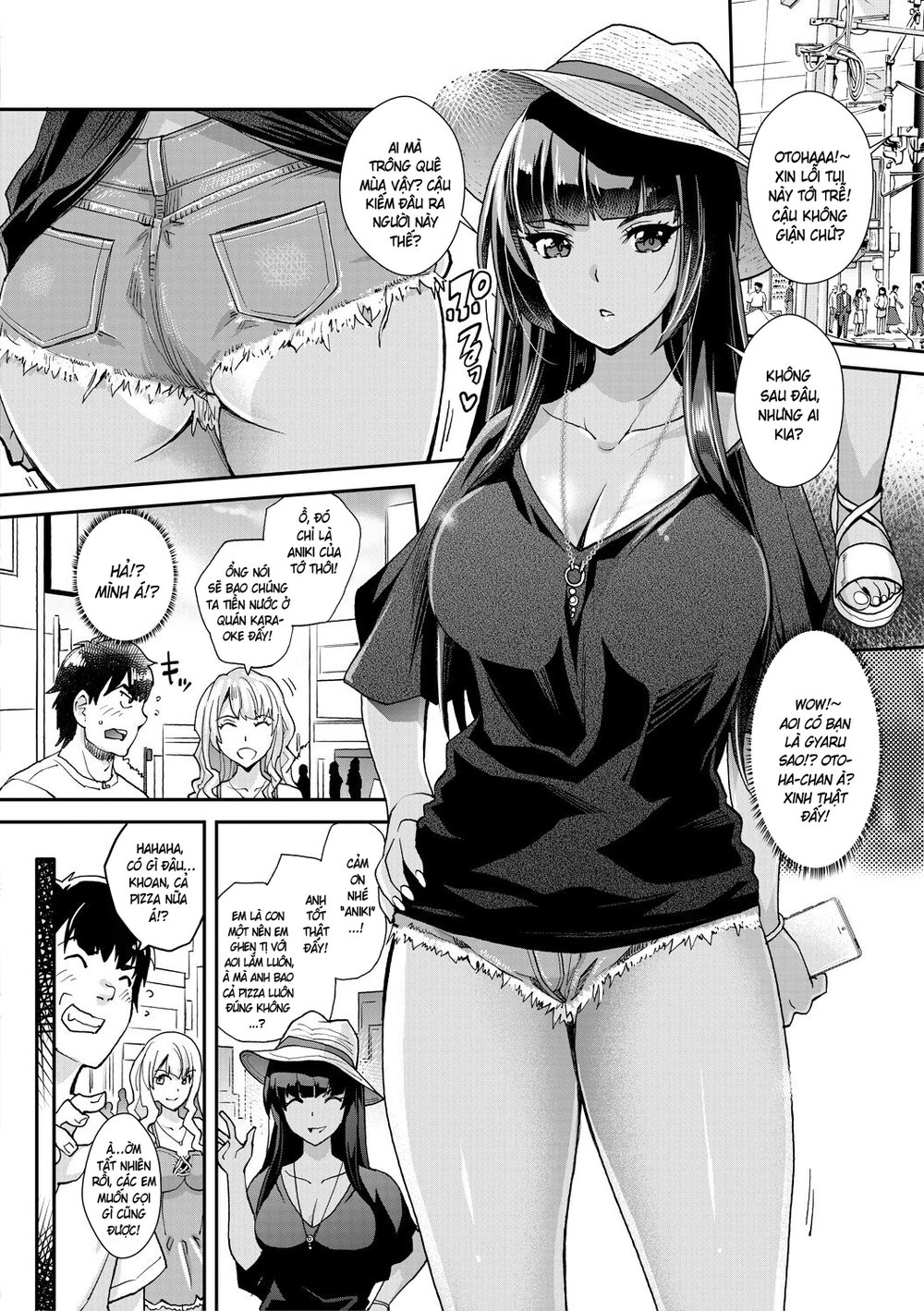 Cô em gái gyaru ra liên tục trong trò chơi thôi... - Chap 2 - 14