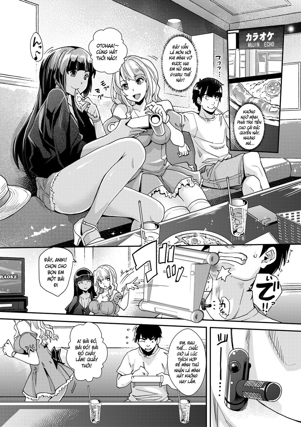 Cô em gái gyaru ra liên tục trong trò chơi thôi... - Chap 2 - 15