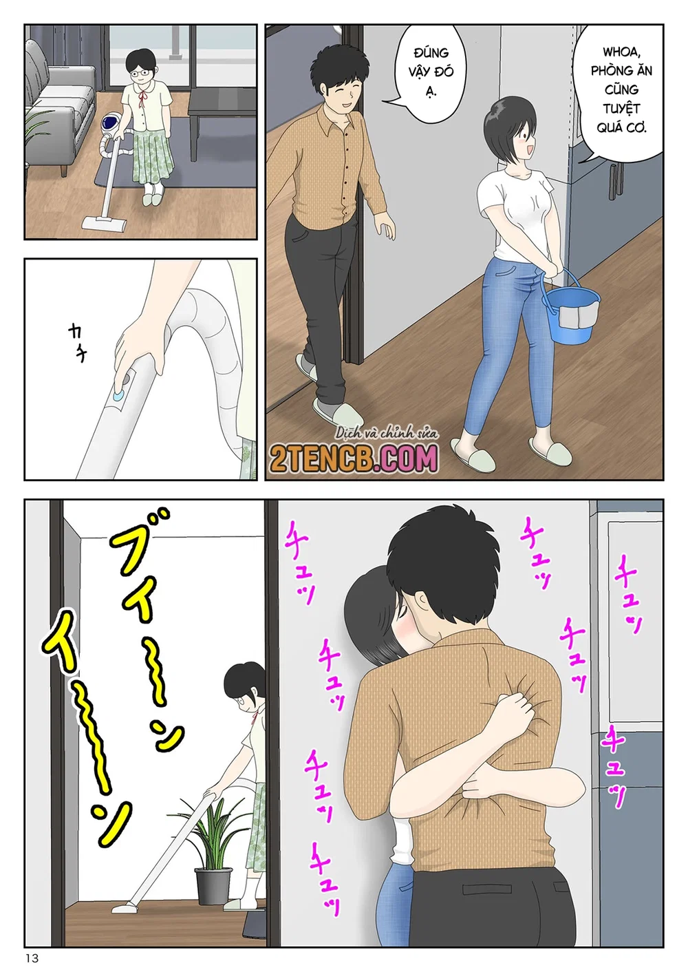 Bị mẹ phát hiện đang rình trộm thủ dâm [Onaneta... - Chap 9 - 13