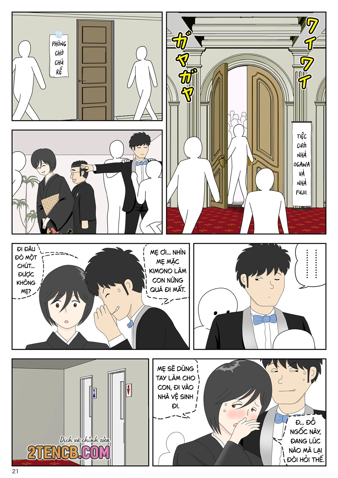 Bị mẹ phát hiện đang rình trộm thủ dâm [Onaneta... - Chap 9 - 21