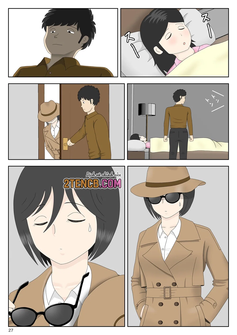 Bị mẹ phát hiện đang rình trộm thủ dâm [Onaneta... - Chap 9 - 27
