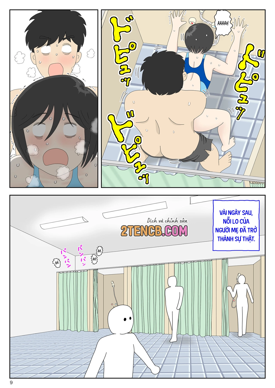 Bị mẹ phát hiện đang rình trộm thủ dâm [Onaneta... - Chap 9 - 9