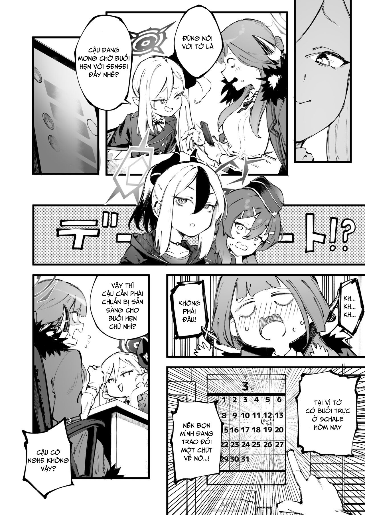 Thầy yêu em, Rikuhachima! - Chap 1 - 3