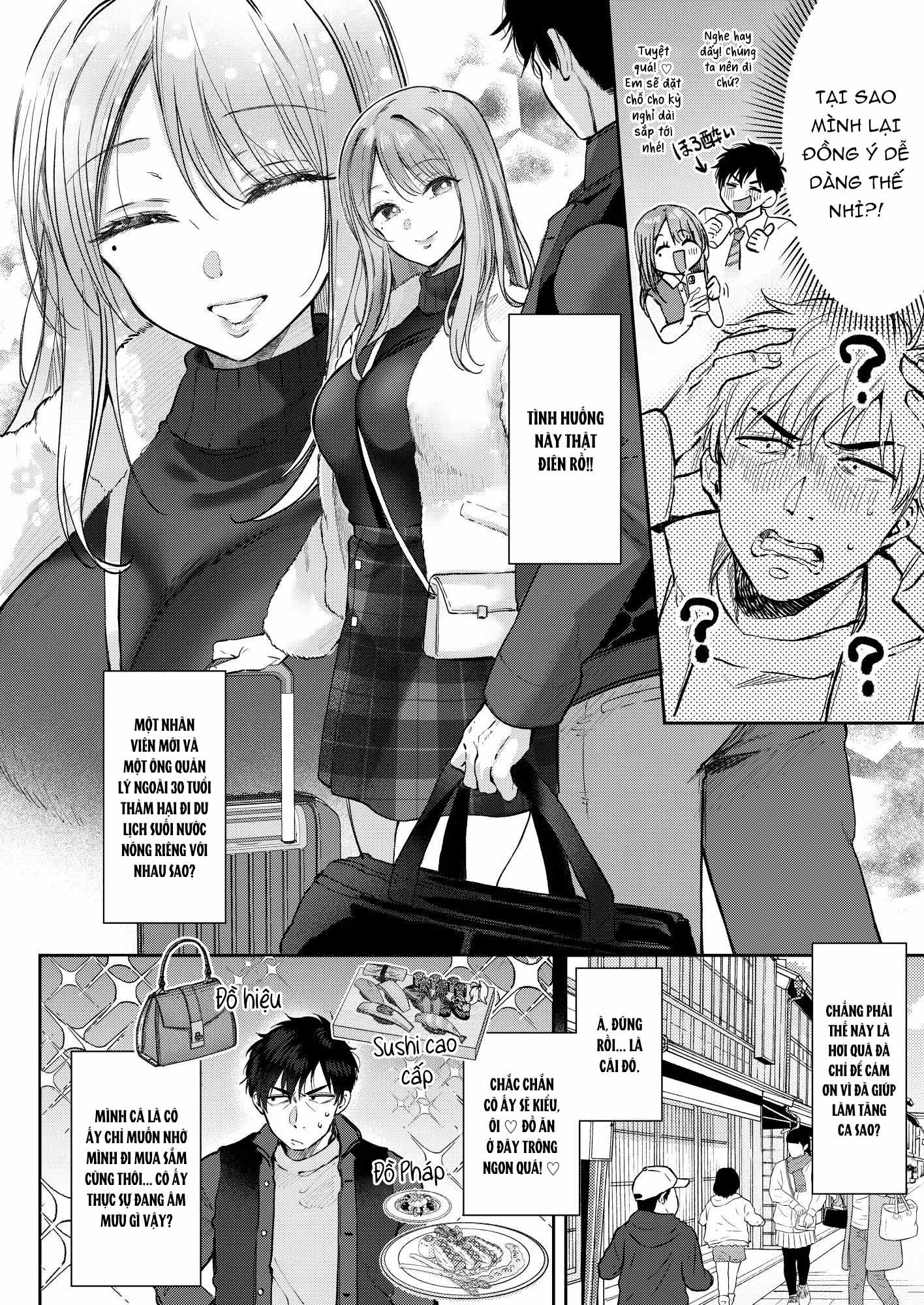 Cấp dưới ngây thơ vắt cực khô tôi T-T - Chap 1 - 10