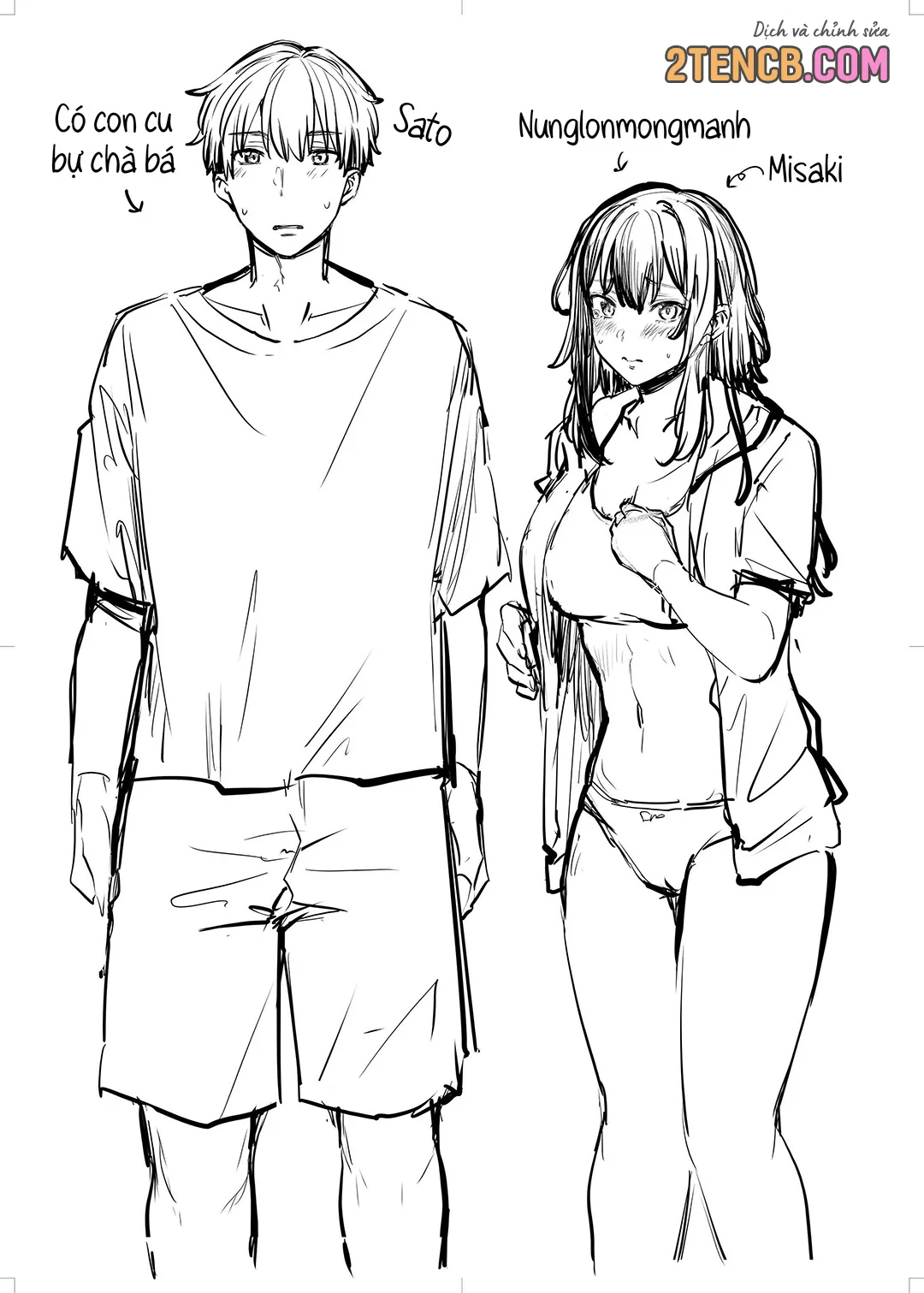 Cô hàng xóm Misaki trộm đồ lót - Chap 1 - 2