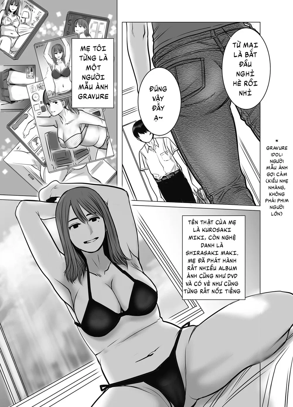 Mẹ là cựu idol, tôi không kiềm chế nổi [Mama Wa... - Chap 3 - 5