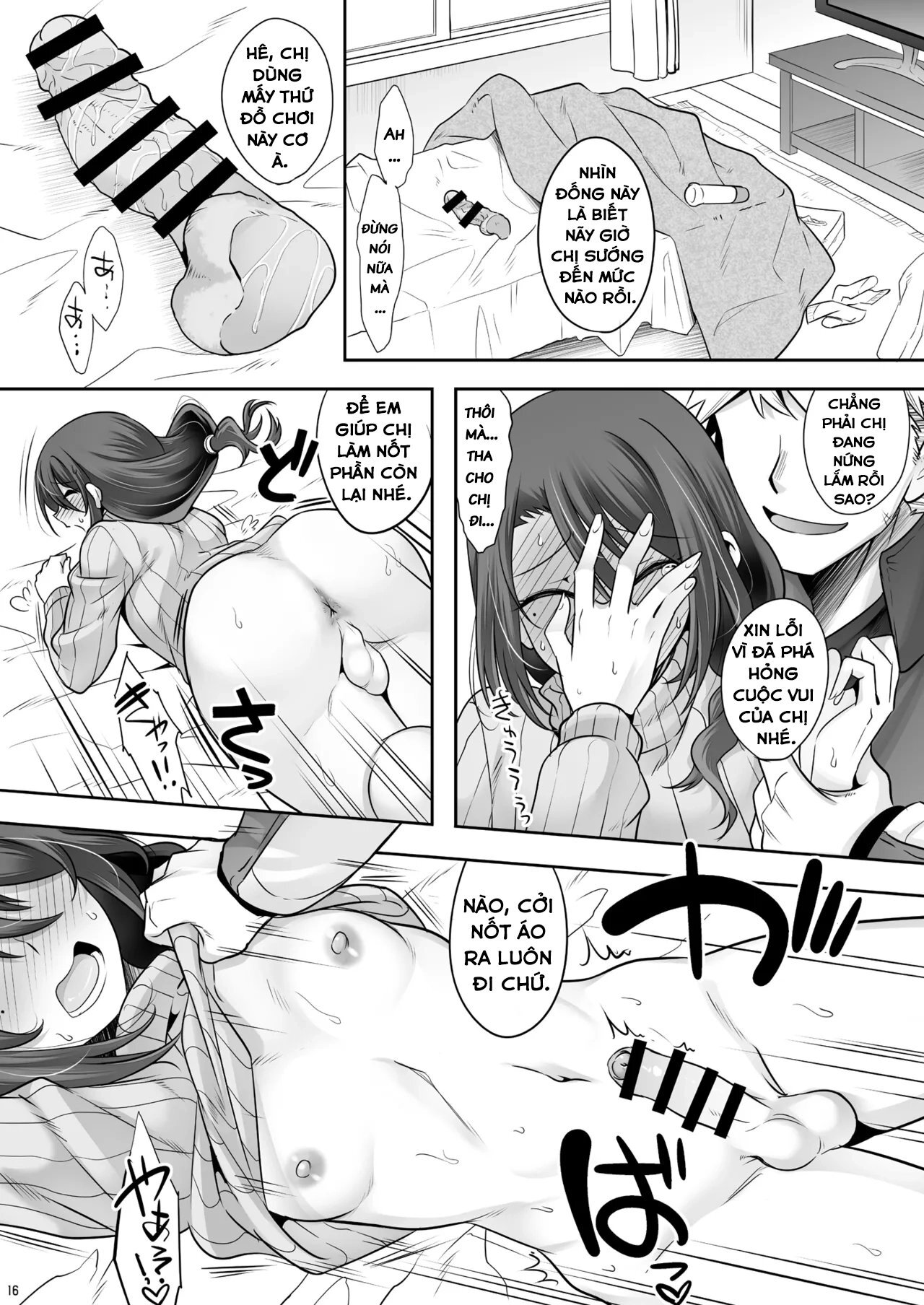 Chị Hàng Xóm Dâm Đãng - Chap 1 - 16