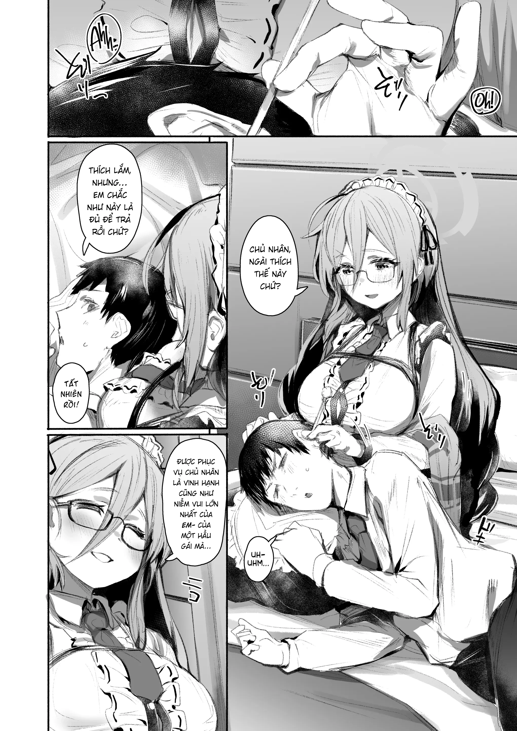 Extra Service Shuujitsu Mitchaku Noukou Houshi - Chap 1 - 3