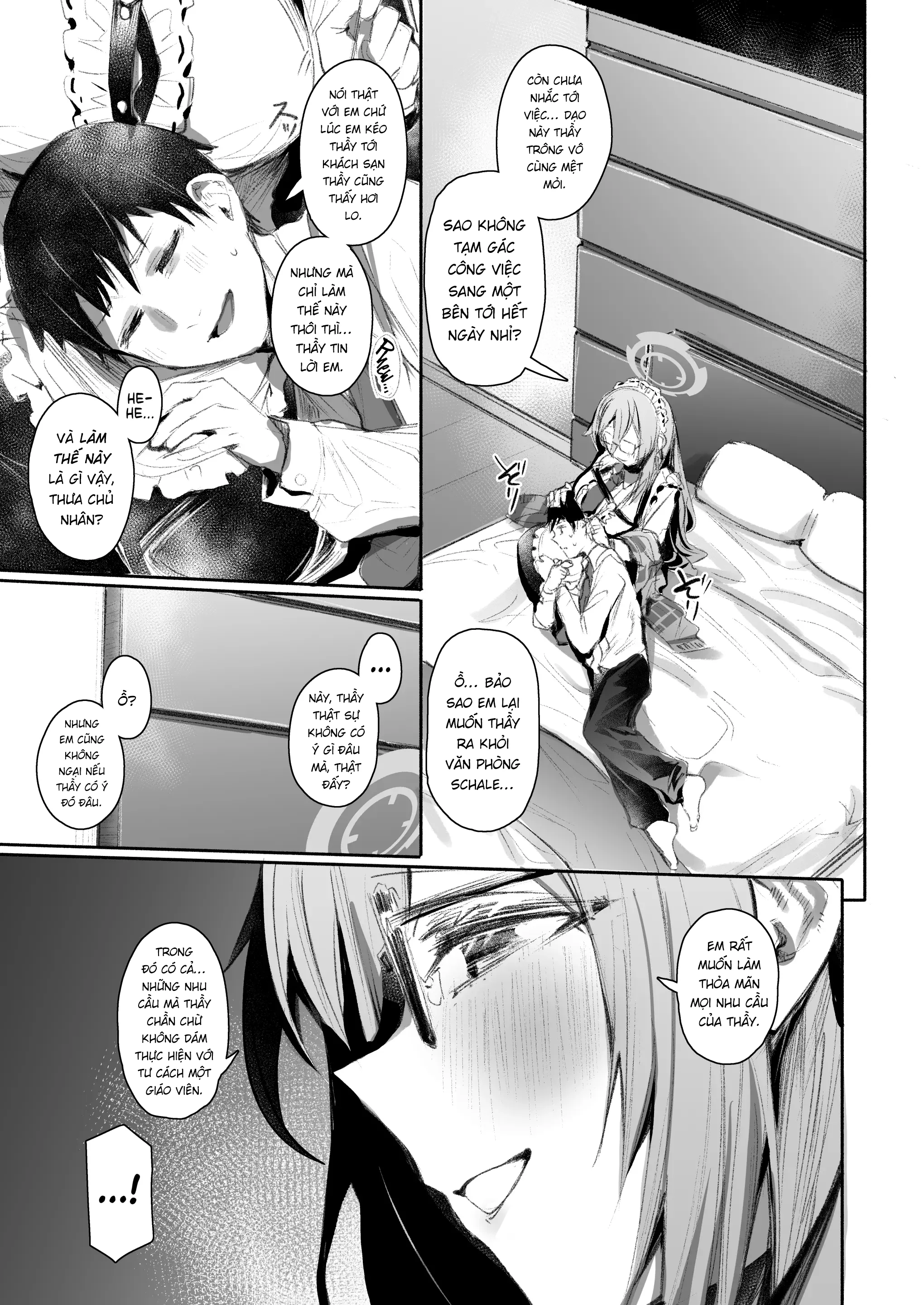 Extra Service Shuujitsu Mitchaku Noukou Houshi - Chap 1 - 4