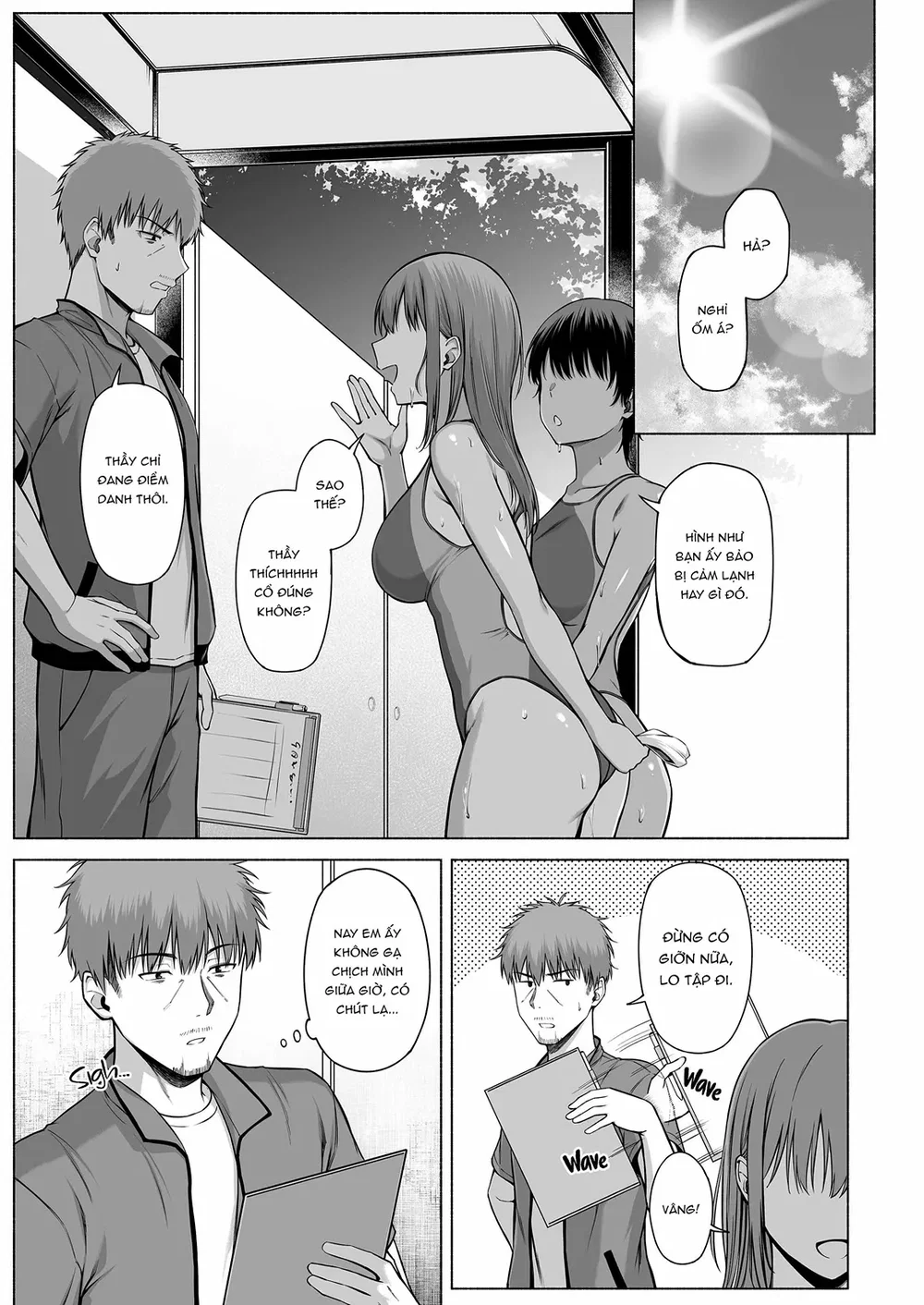 Người đẹp đội bơi phát điên vì sex - Chap 3 - 36