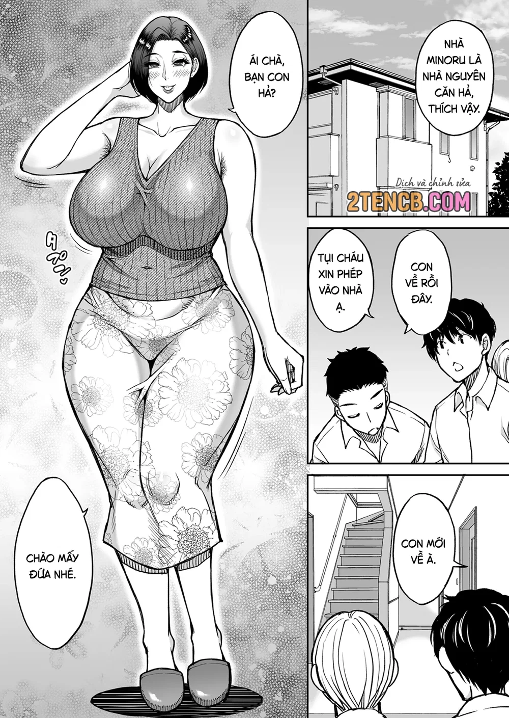 Mẹ bạn tôi là một người dâm đãng - Chap 1 - 3