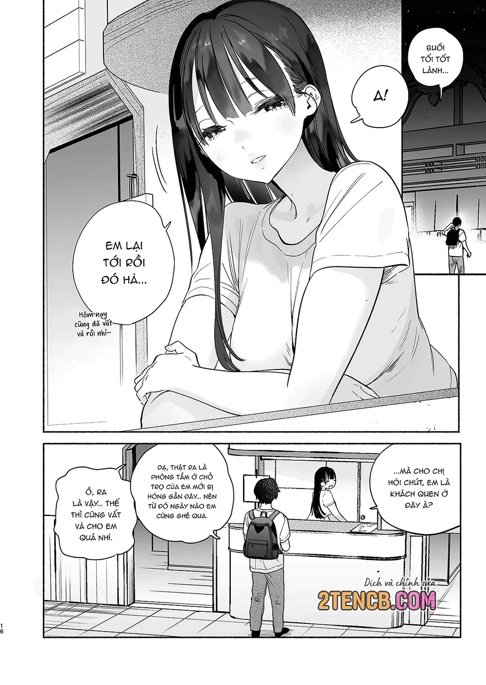 4 ngày hè Giao hòa cùng Chị gái Nhà tắm công cộng - Chap 1 - 15