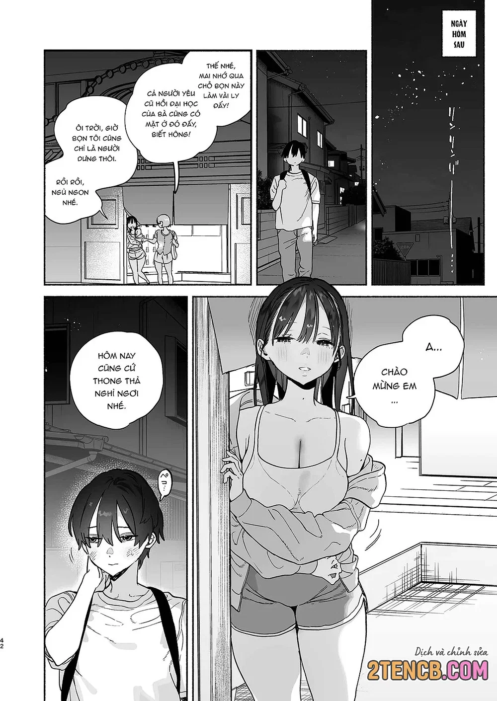 4 ngày hè Giao hòa cùng Chị gái Nhà tắm công cộng - Chap 1 - 41