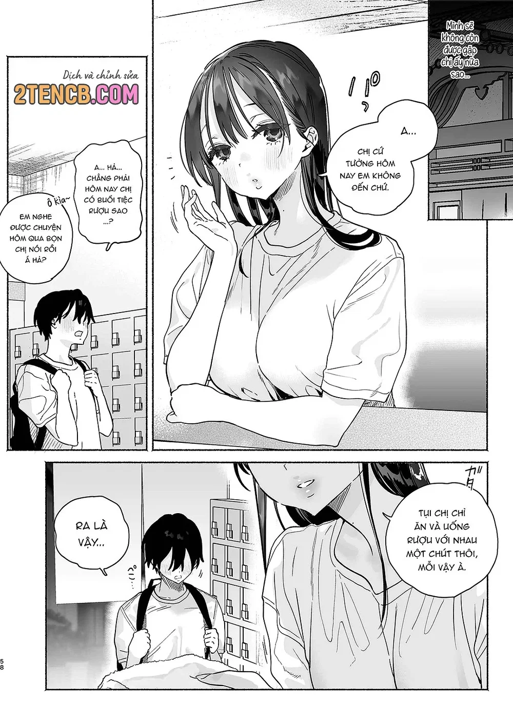 4 ngày hè Giao hòa cùng Chị gái Nhà tắm công cộng - Chap 1 - 57