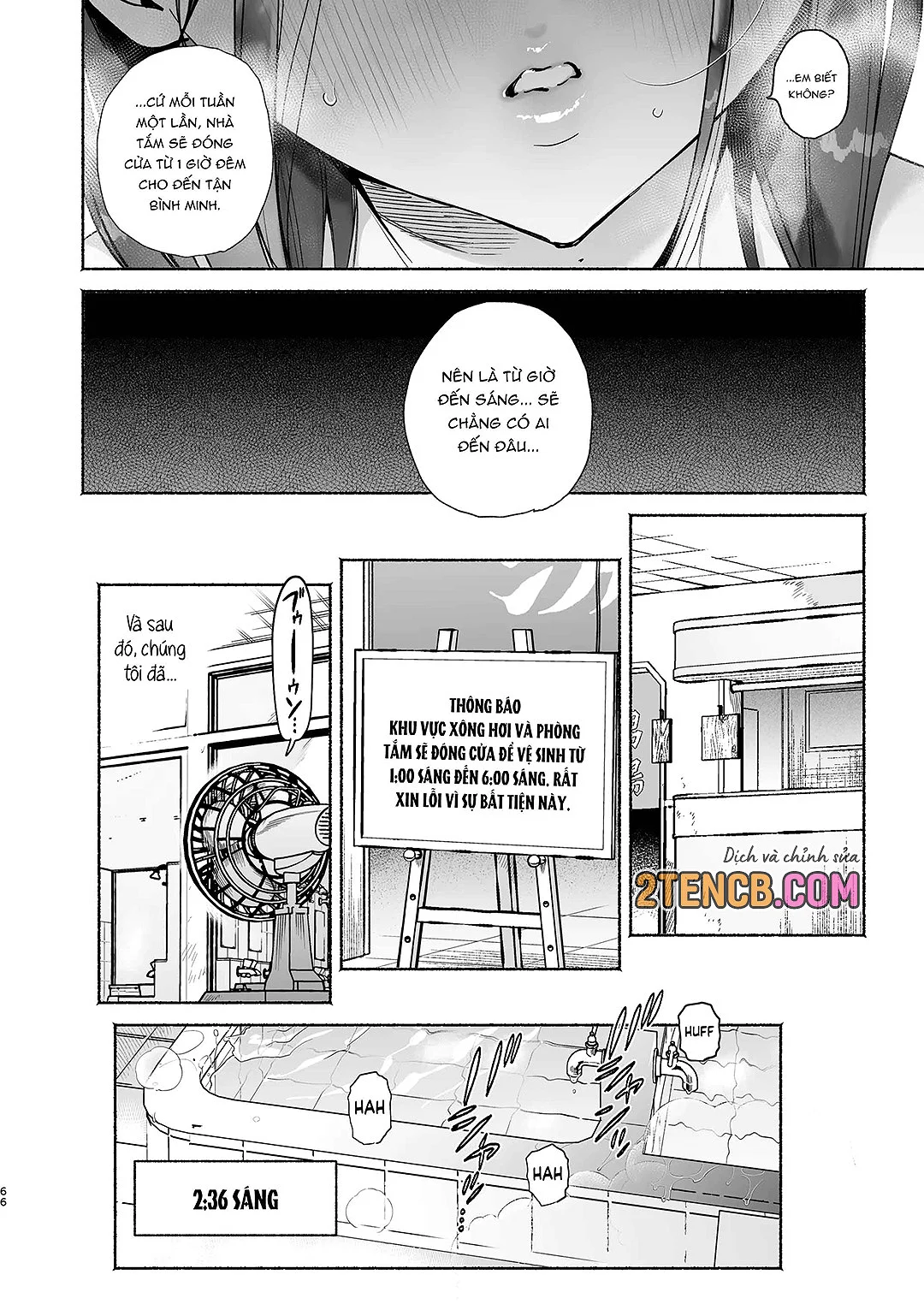 4 ngày hè Giao hòa cùng Chị gái Nhà tắm công cộng - Chap 1 - 65