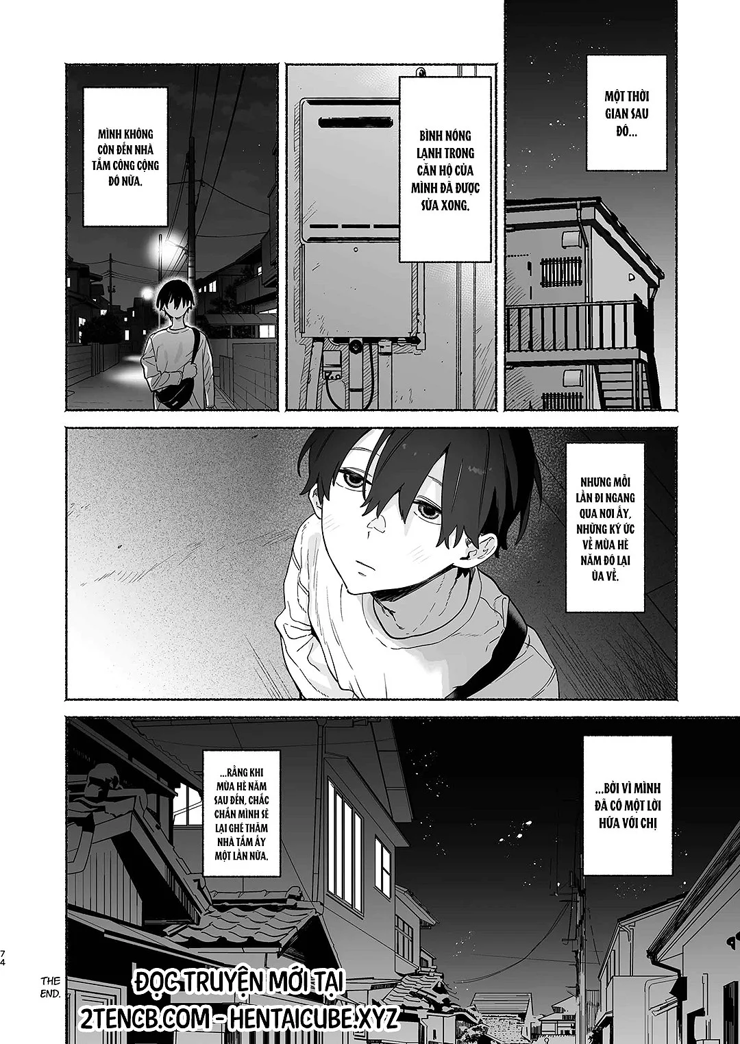 4 ngày hè Giao hòa cùng Chị gái Nhà tắm công cộng - Chap 1 - 73