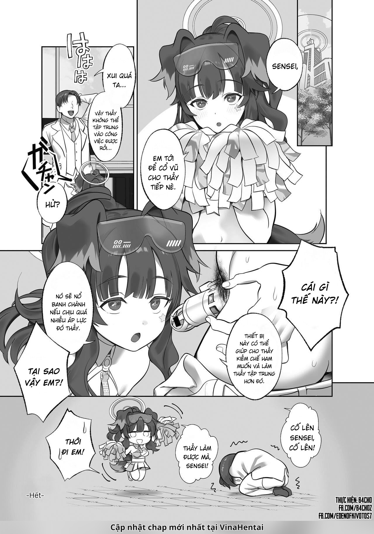 Cố lên! Cố lên Sensei! Thầy làm được mà! Sensei. - Hi Mi Xi Pppfff - 18