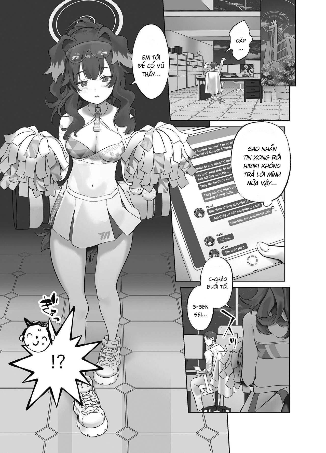 Cố lên! Cố lên Sensei! Thầy làm được mà! Sensei. - Hi Mi Xi Pppfff - 2