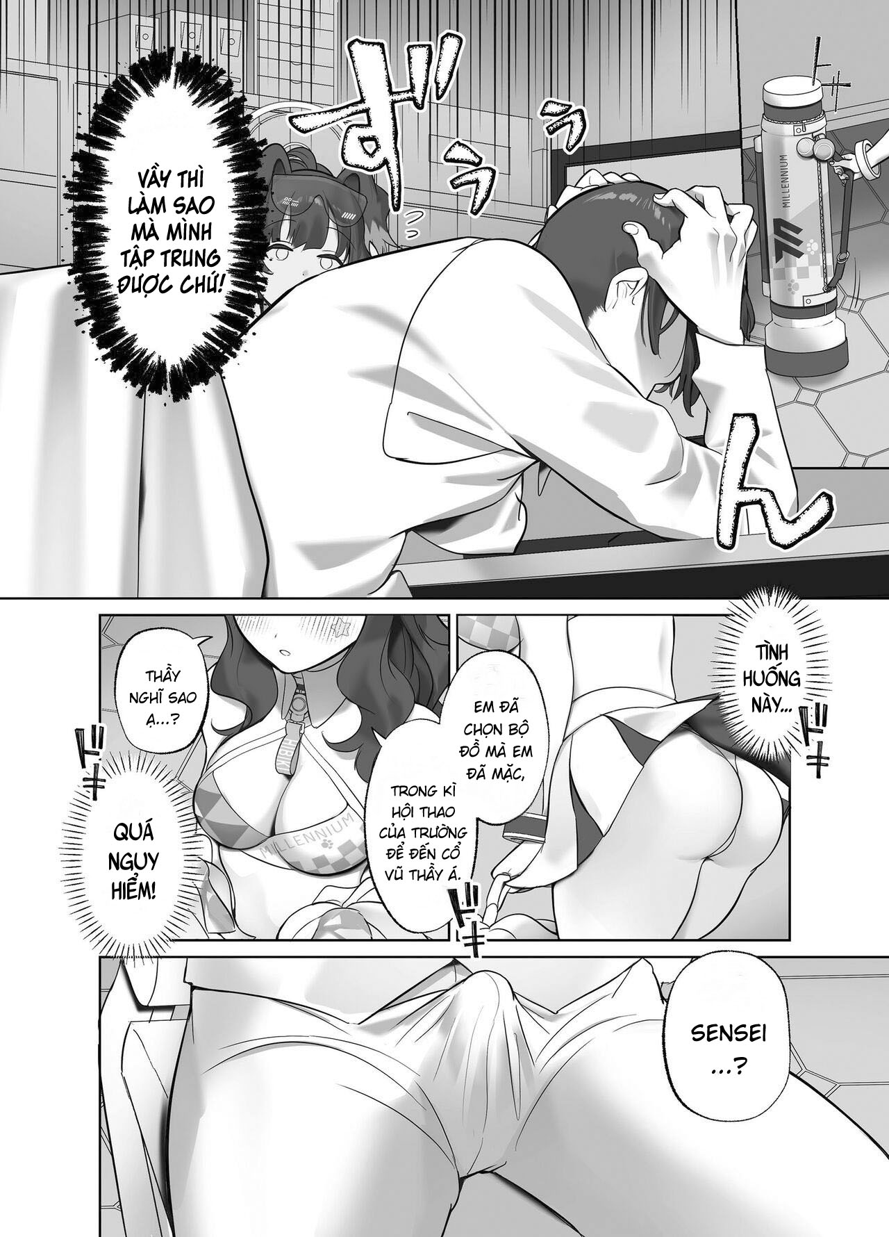 Cố lên! Cố lên Sensei! Thầy làm được mà! Sensei. - Hi Mi Xi Pppfff - 3