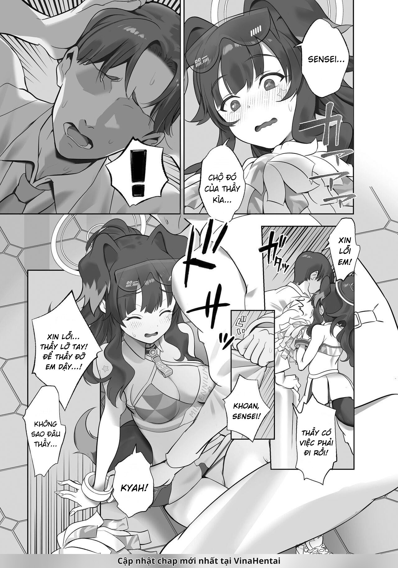 Cố lên! Cố lên Sensei! Thầy làm được mà! Sensei. - Hi Mi Xi Pppfff - 4