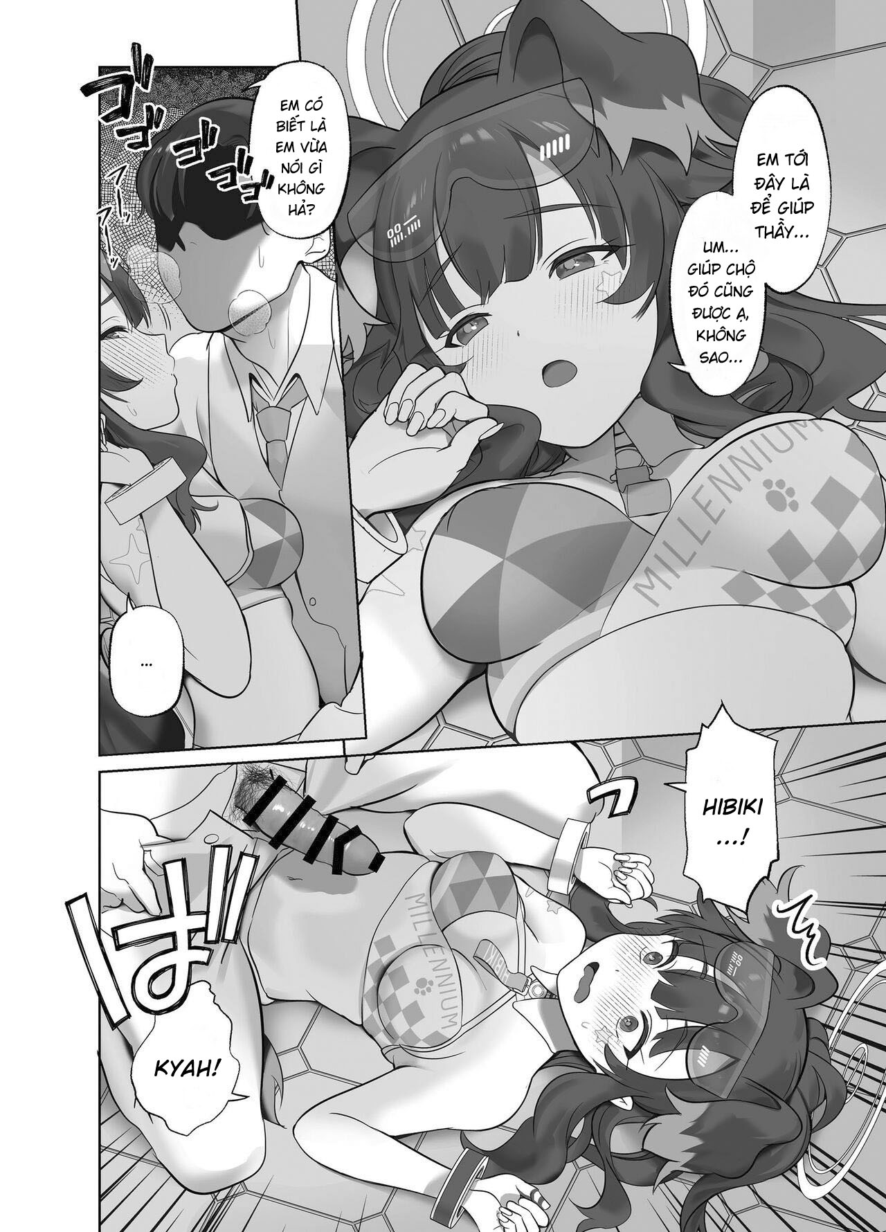 Cố lên! Cố lên Sensei! Thầy làm được mà! Sensei. - Hi Mi Xi Pppfff - 5